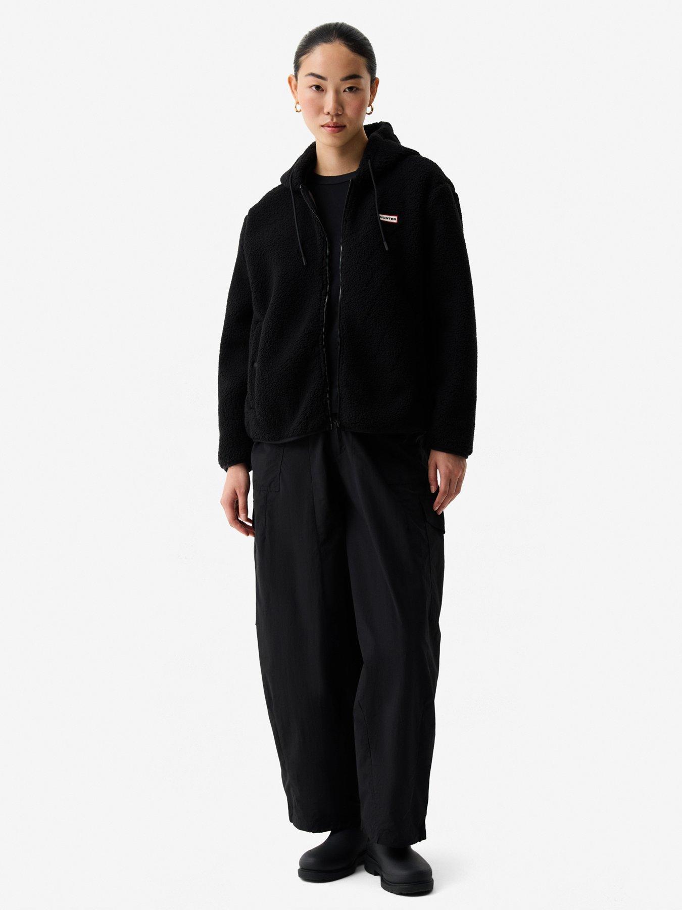 hunter-bonelle-borg-fleece-jacket-blackback