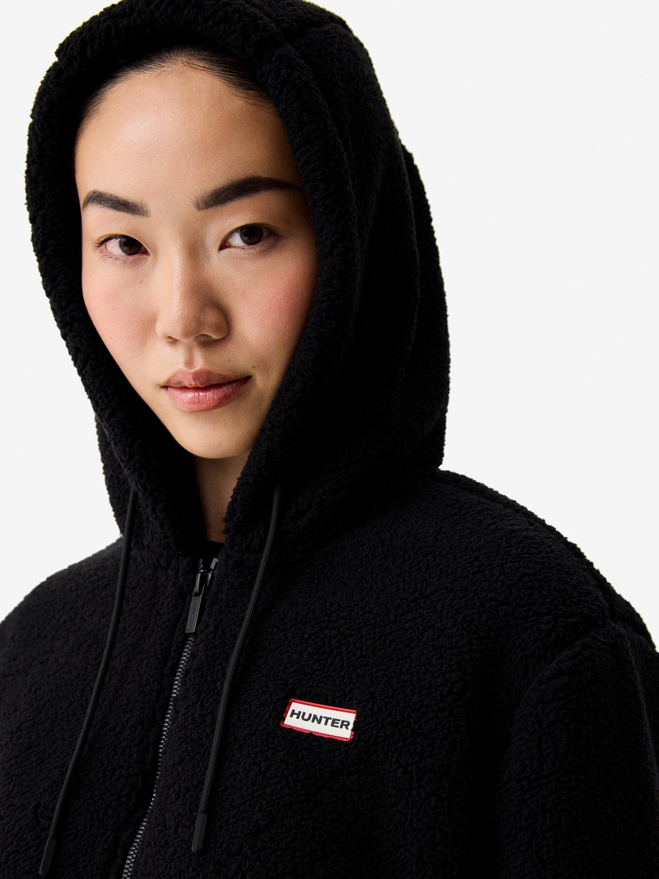 hunter-bonelle-borg-fleece-jacket-blackoutfit