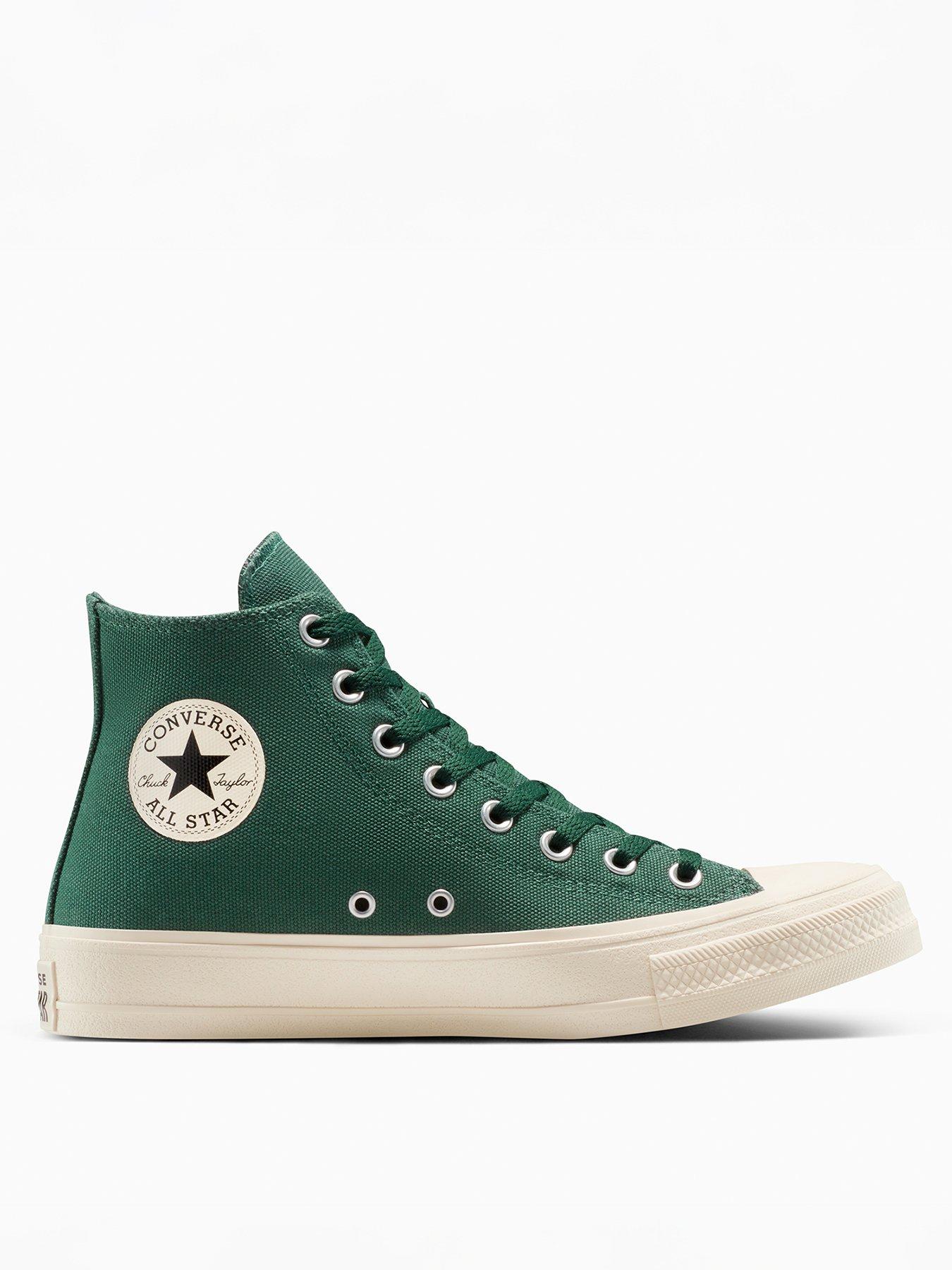 Converse Mens Chuck Taylor All Star Durable High Top - Green