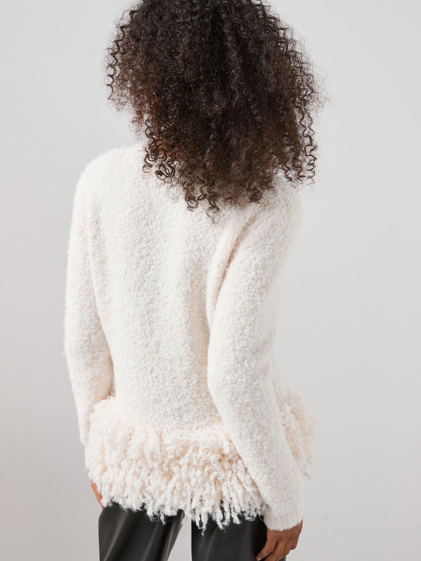 the-very-collection-boucle-fringe-hem-crew-neck-jumper-creamstillFront