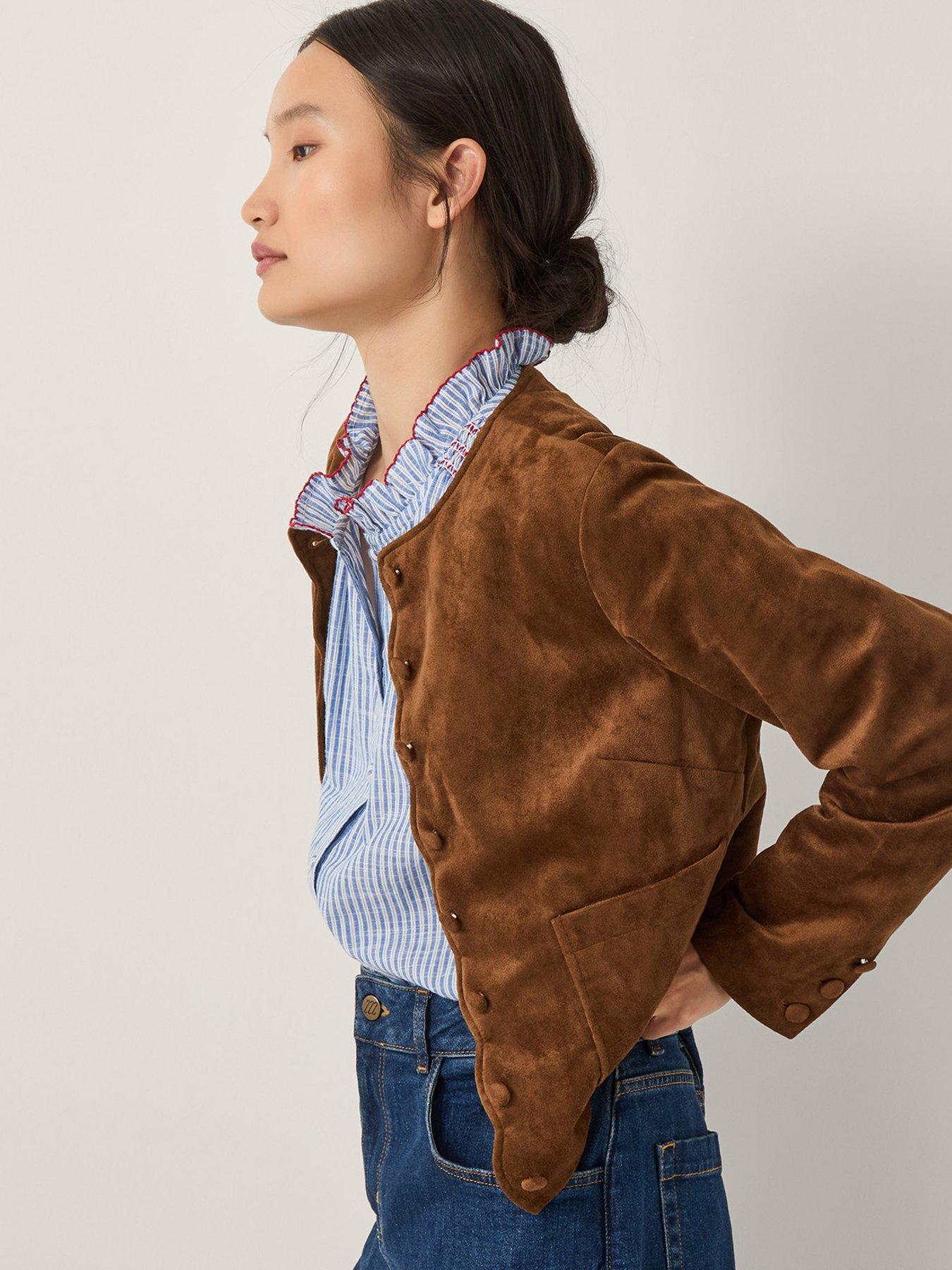 monsoon-isla-faux-suede-jacket-brownback