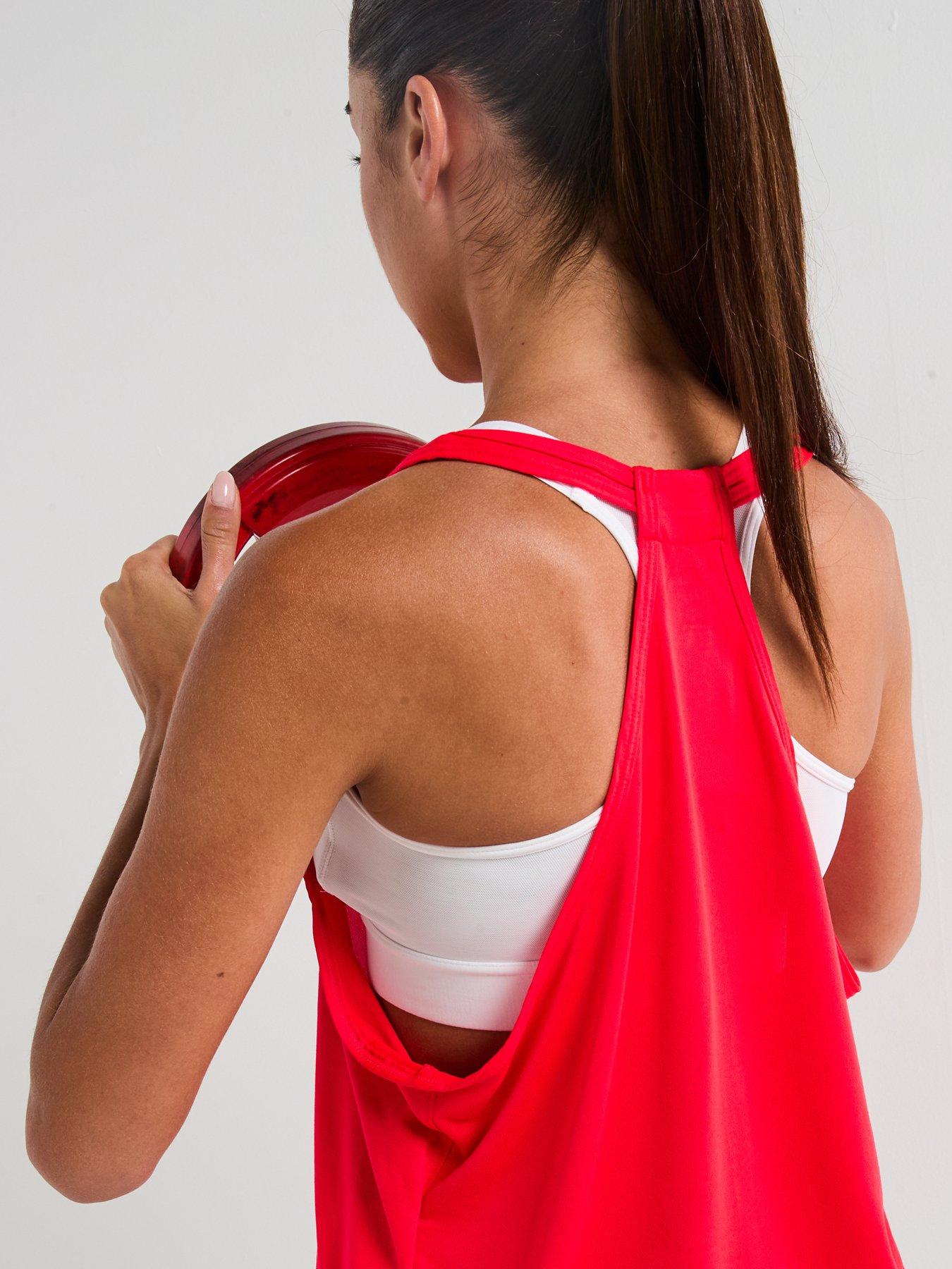 Image 6 of 6 of UNDER ARMOUR Womens Training Tech Swing Tank - Red