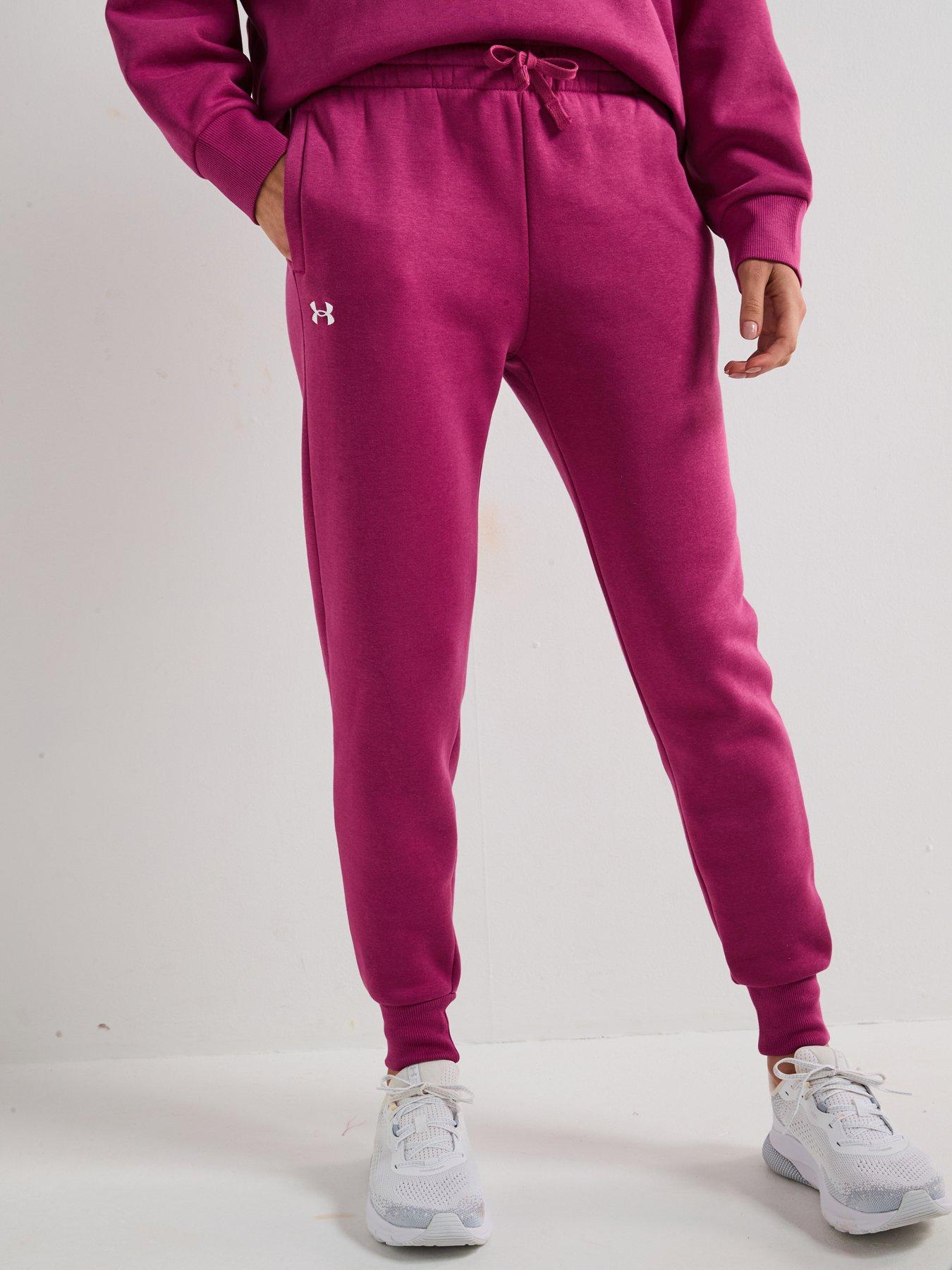 under-armour-womens-training-rival-fleece-joggers-pink