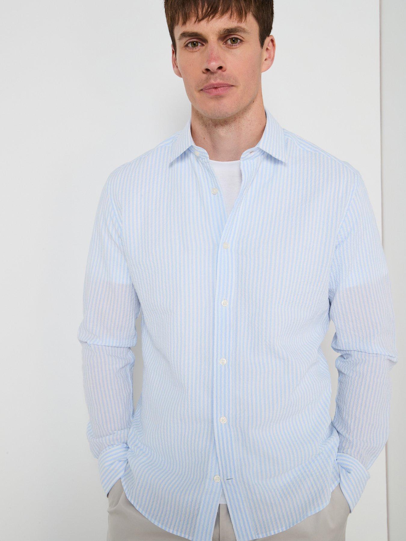 mango-kissos-long-sleeve-striped-smart-shirt-light-bluefront