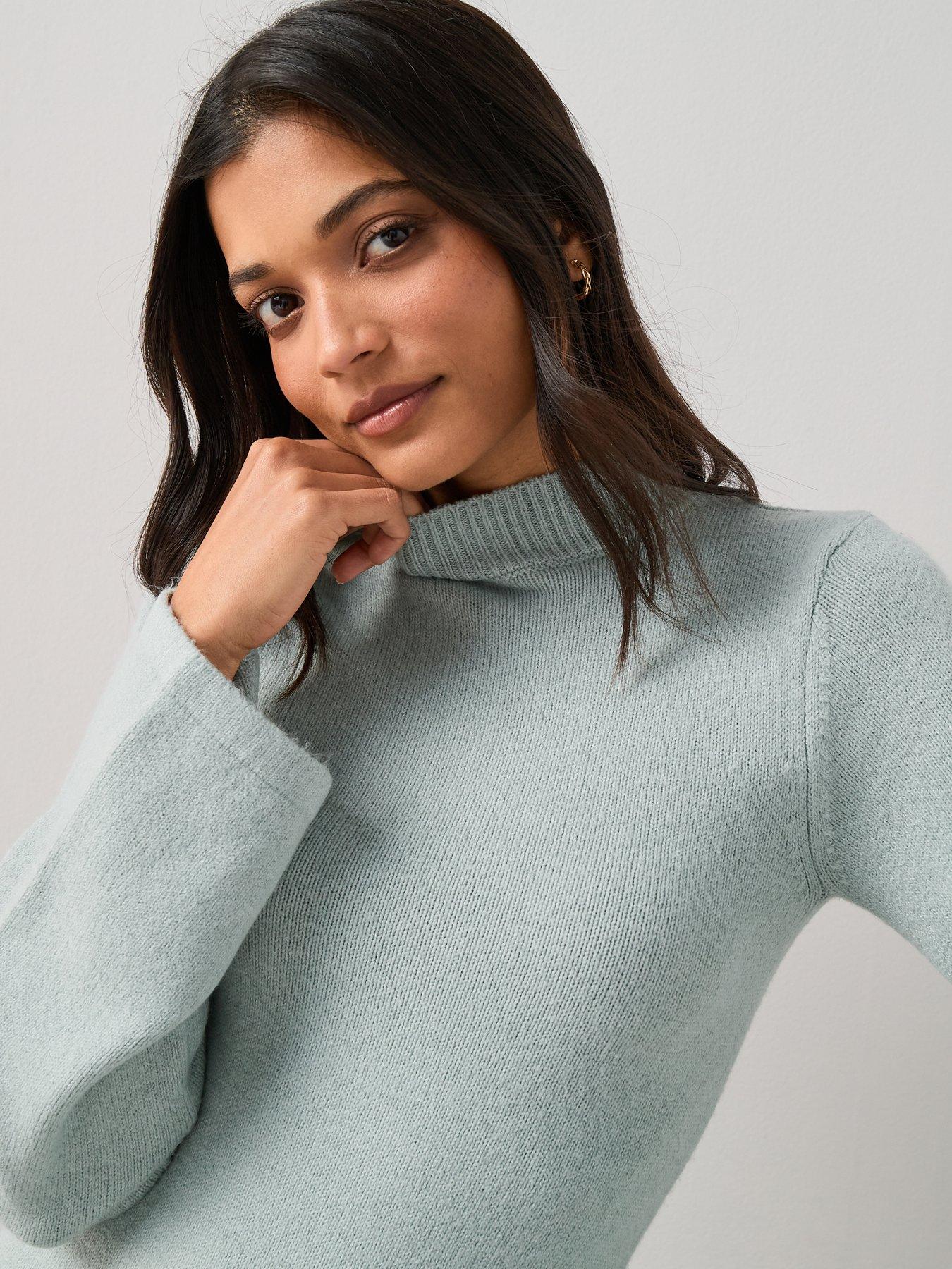 the-very-collection-cosy-yarn-2-in-1-mini-dress-with-wool-mint-greenoutfit