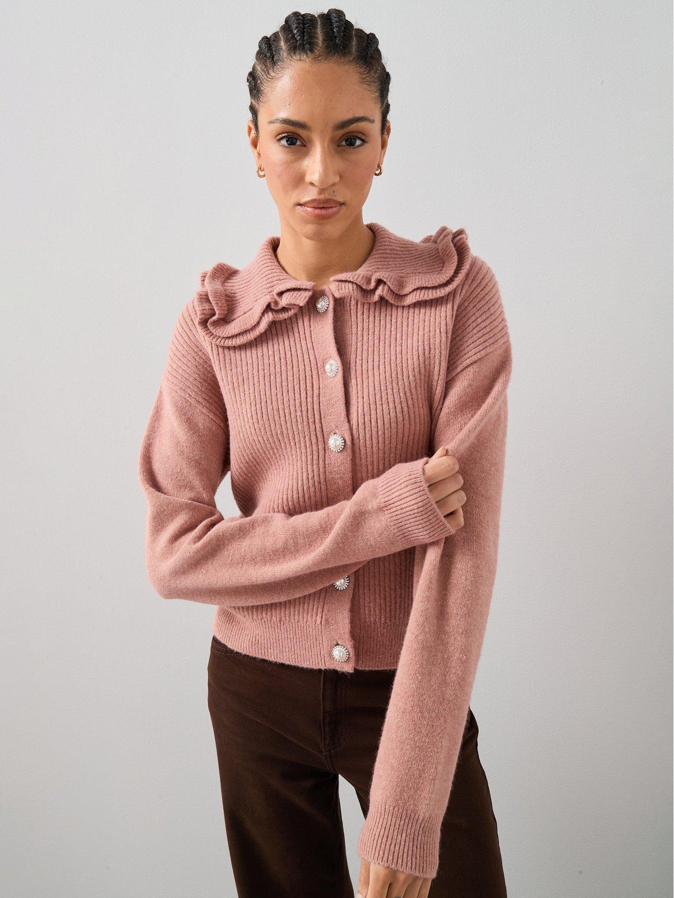 the-very-collection-frill-collared-cardigan-with-wool-pink