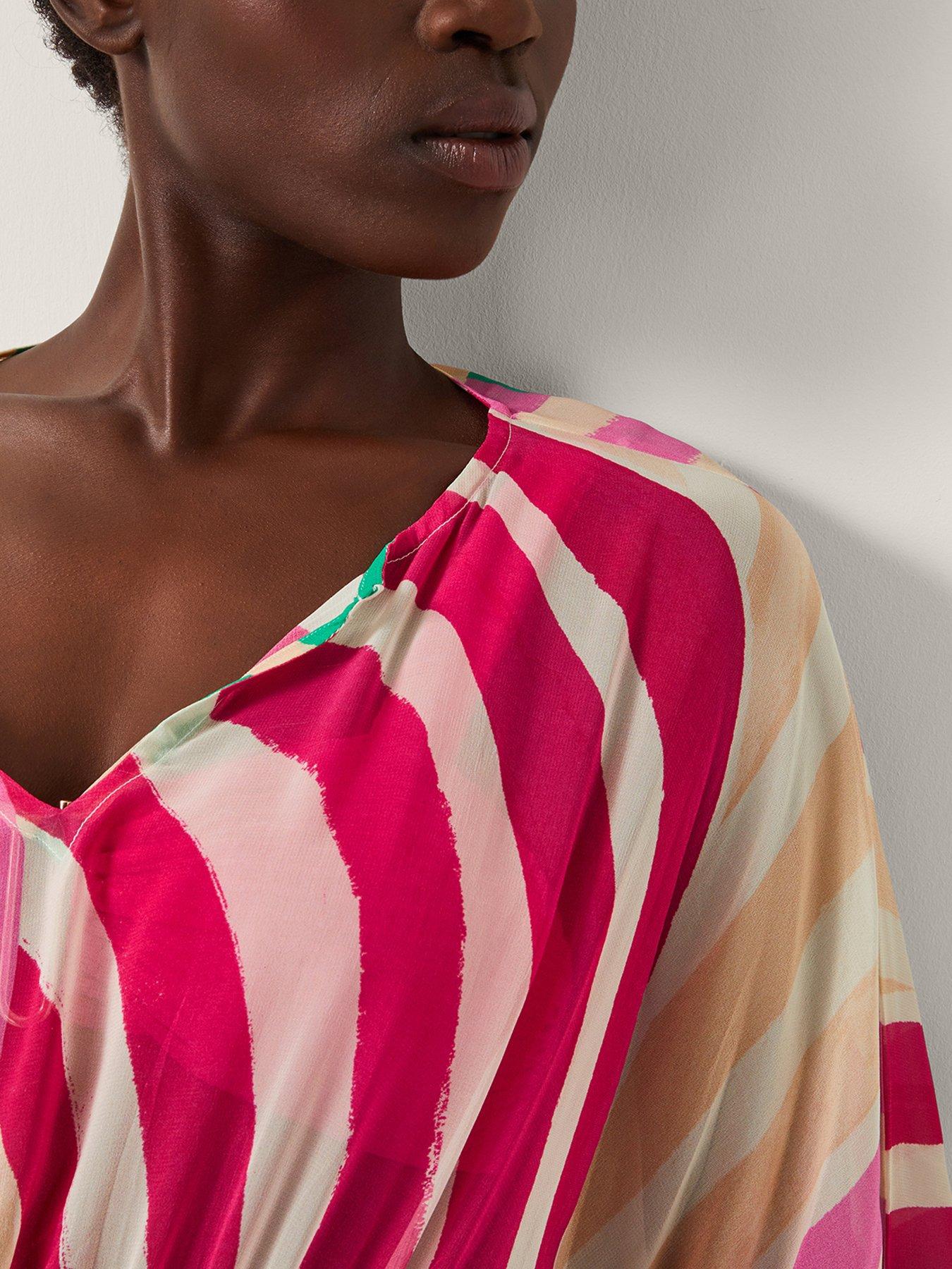 monsoon-georgia-stripe-kaftan-multidetail