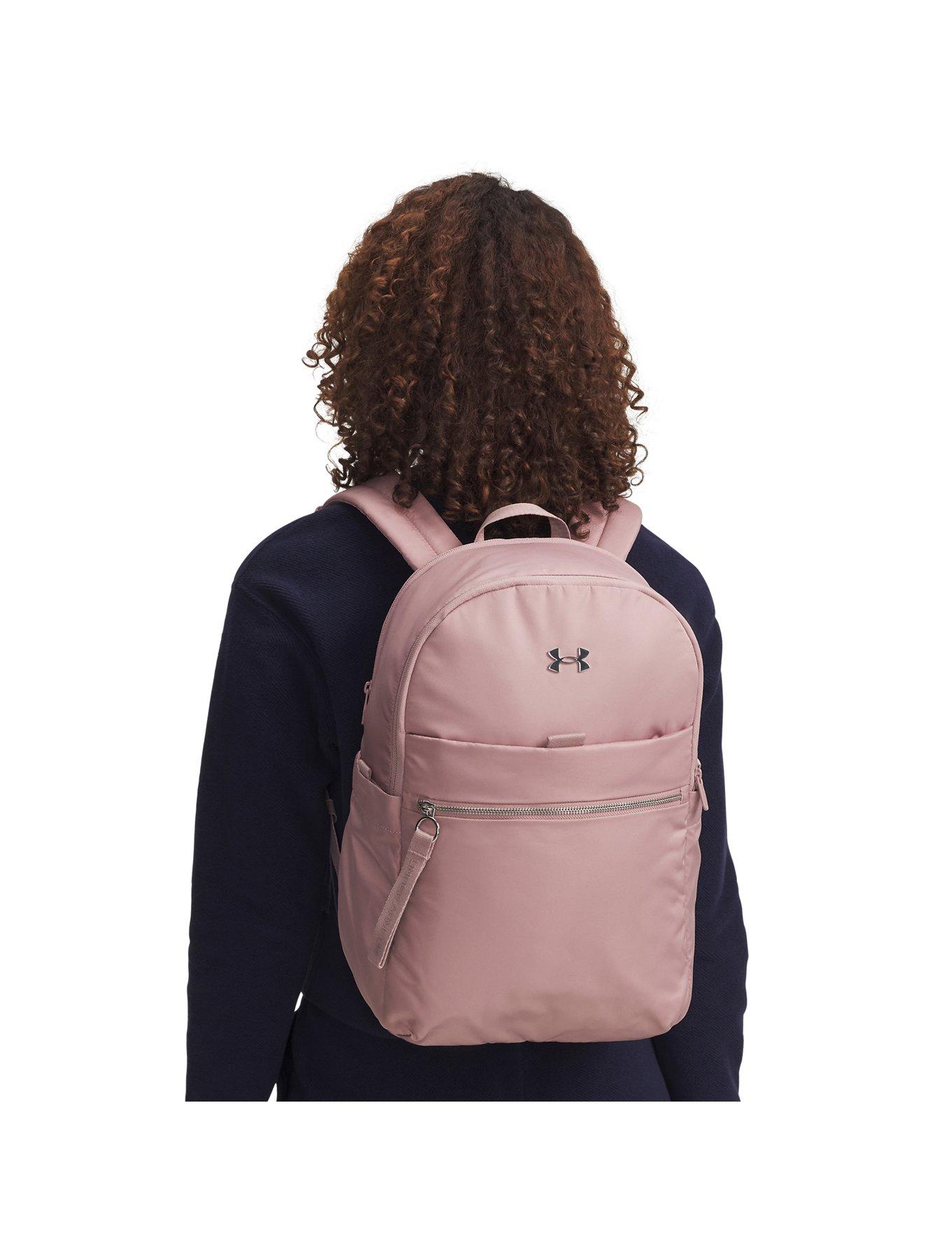 Image 2 of 5 of UNDER ARMOUR Womens Training Studio Campus Backpack - Pink