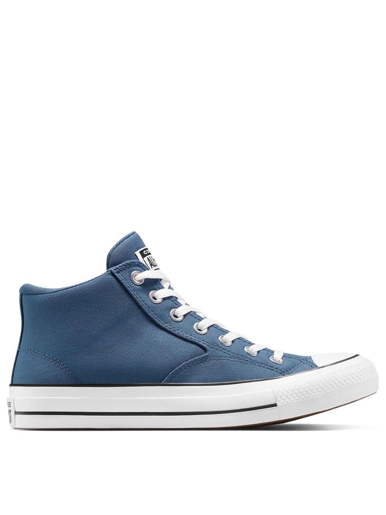 Converse Mens Chuck Taylor All Star Malden Street Mid Tops - Blue