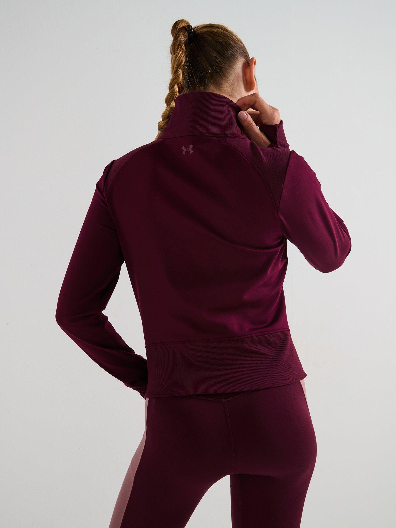 under-armour-womens-training-meridian-jacket-burgundystillFront