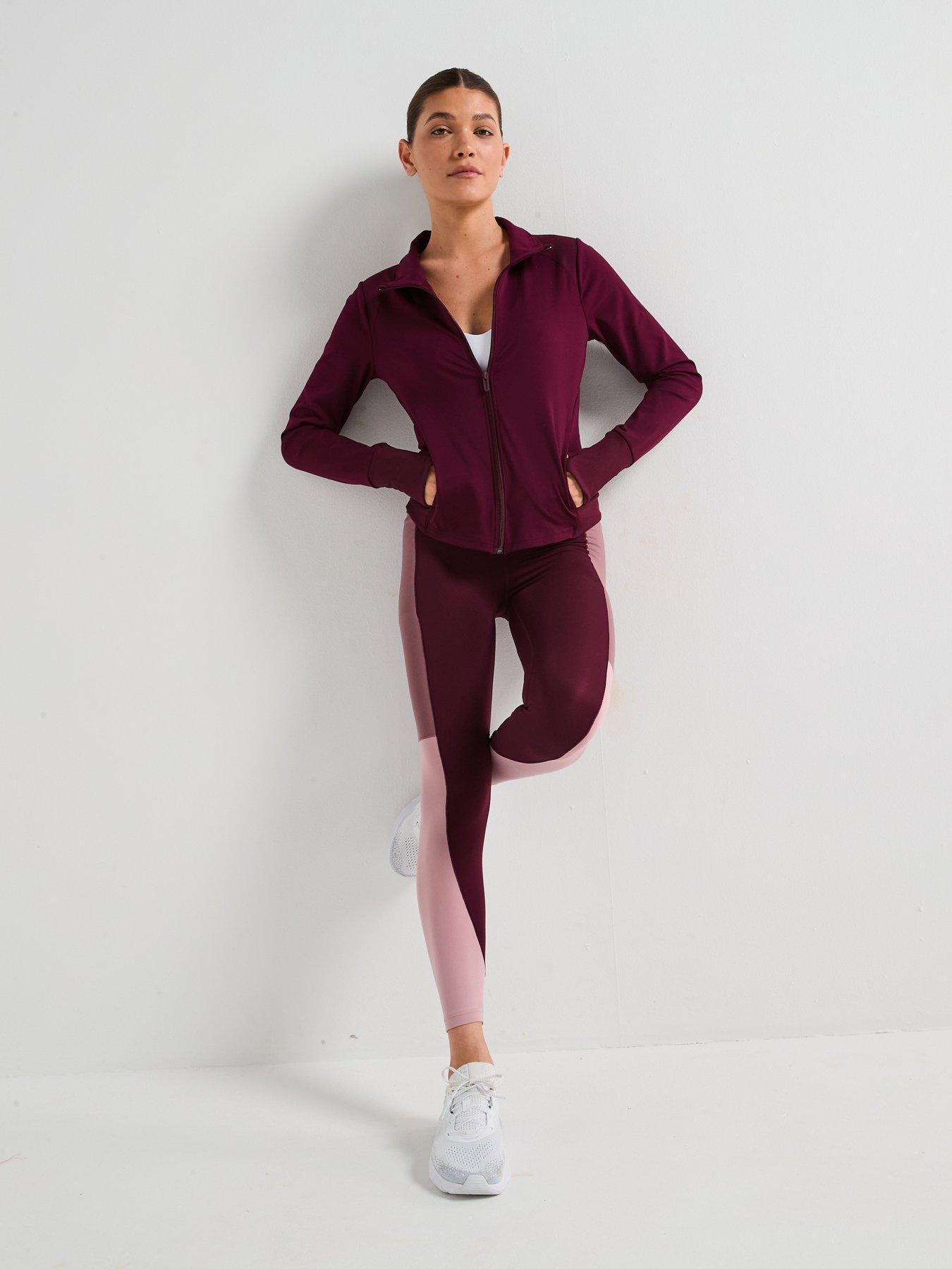 under-armour-womens-training-meridian-jacket-burgundyback