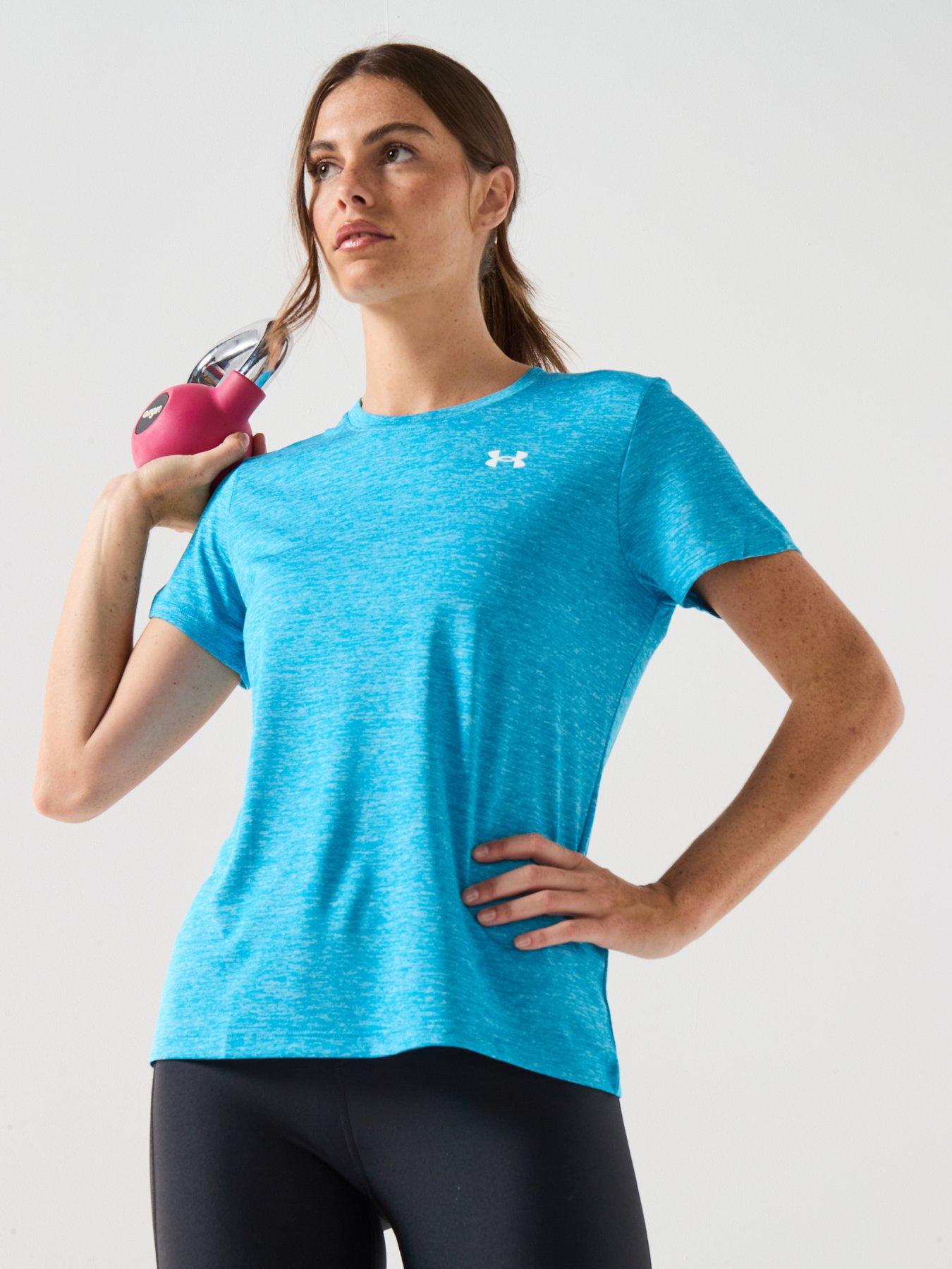 under-armour-womens-training-tech-twist-t-shirt-bluefront