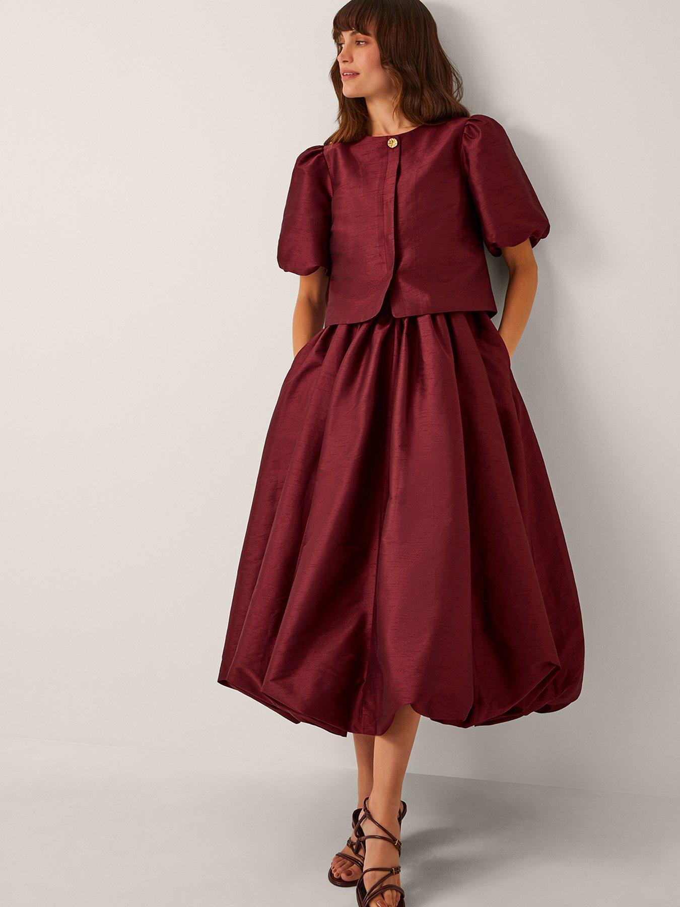 monsoon-mya-jacket-burgundyoutfit