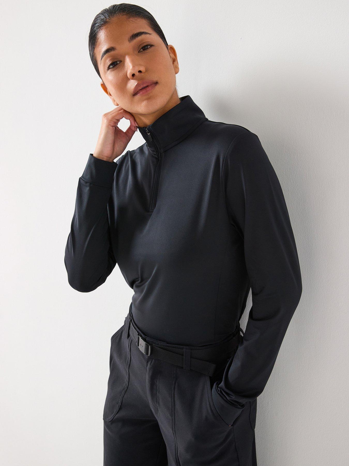 UNDER ARMOUR Womens Training Motion 1/2 Zip Top - Green