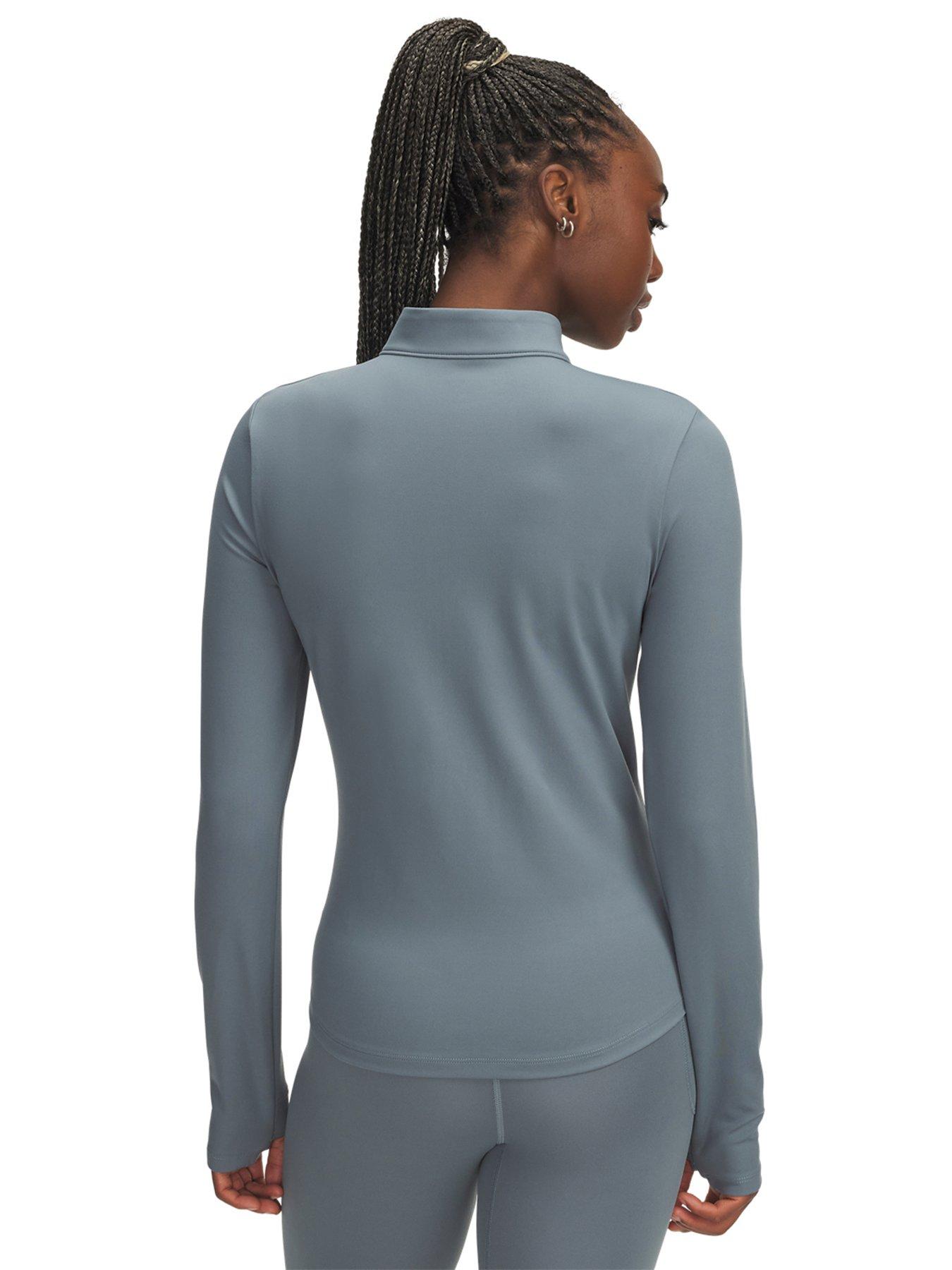 under-armour-womens-training-motion-12-zip-top-blackstillFront