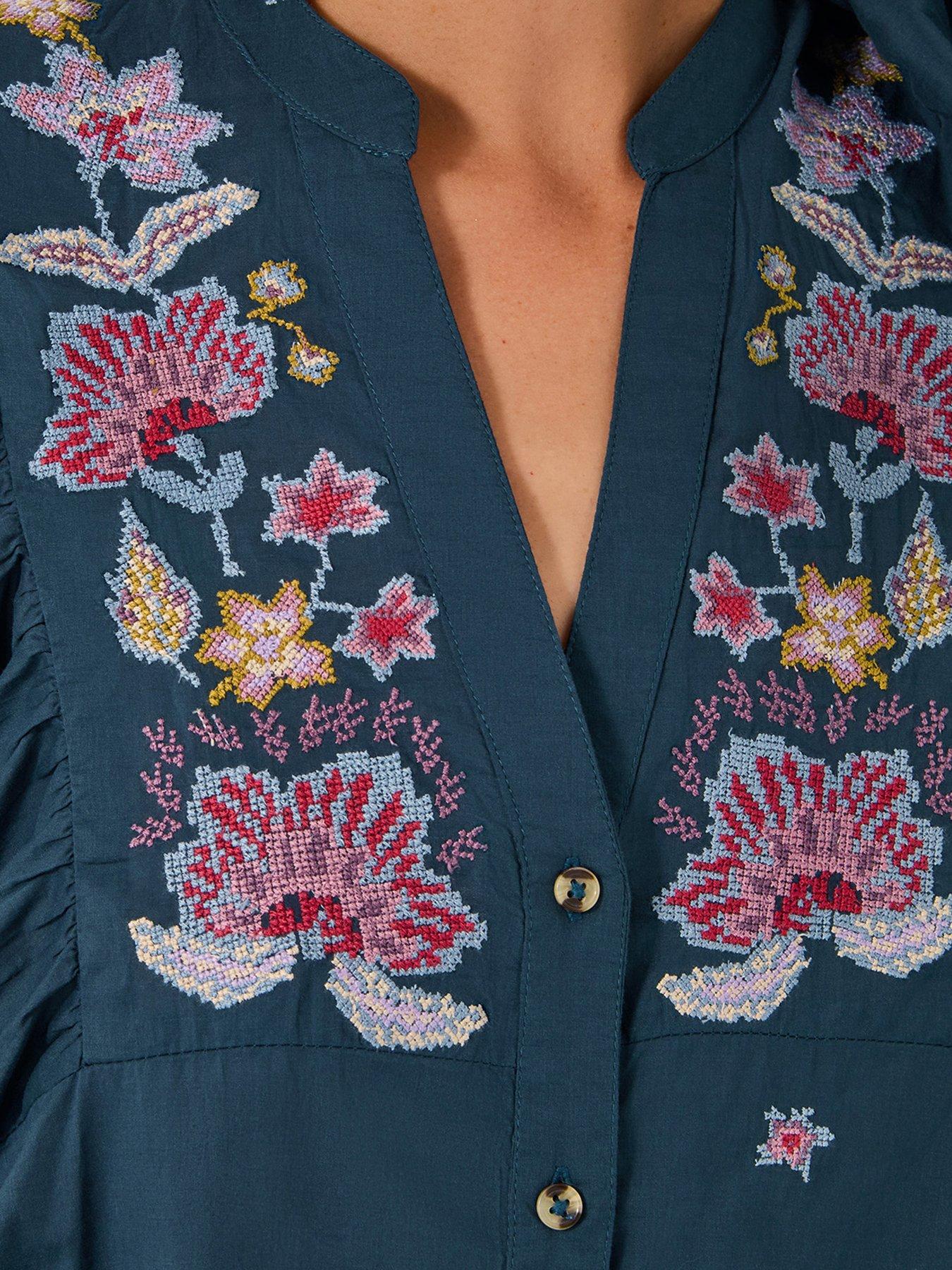monsoon-bria-embroidered-top-bluedetail