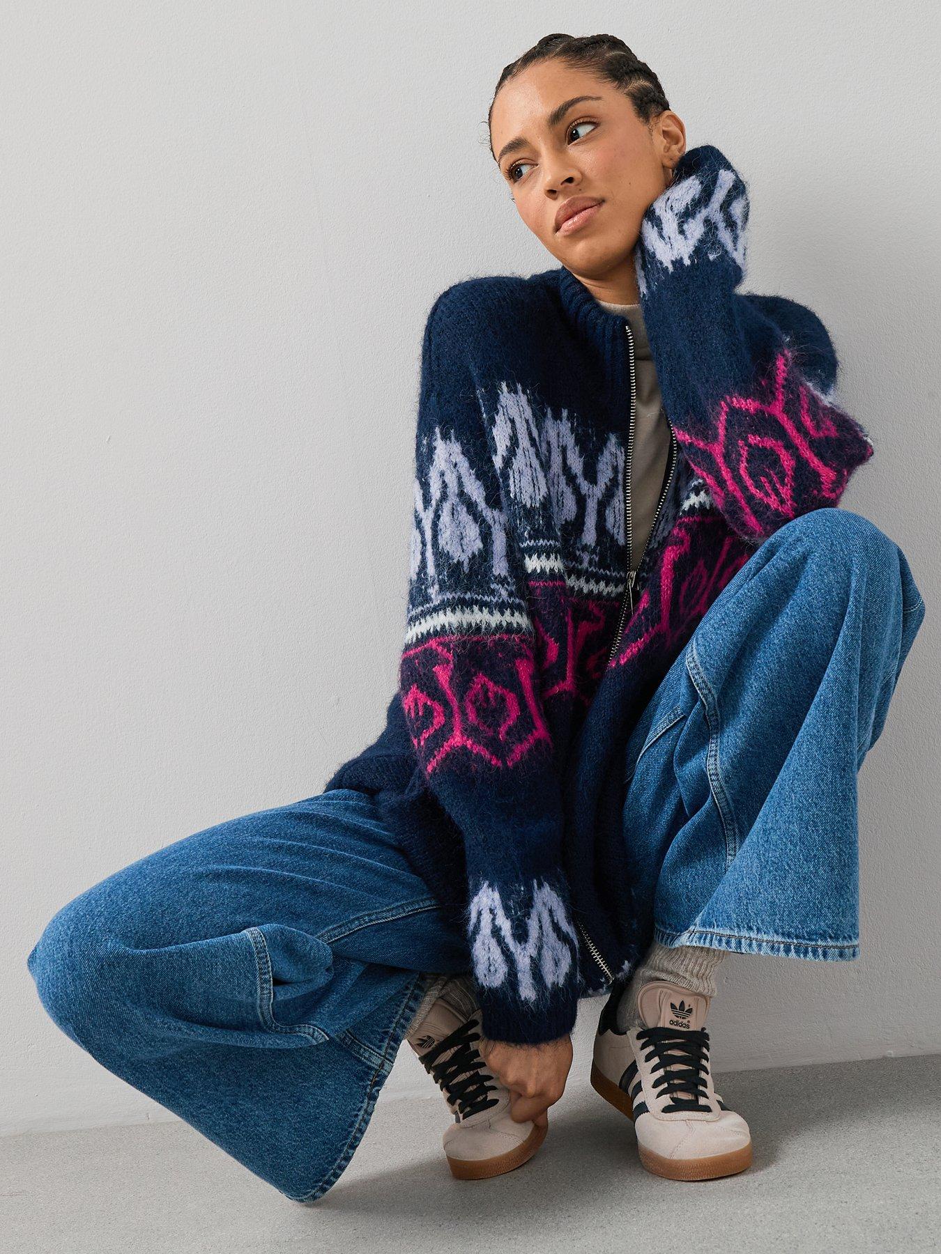 the-very-collection-zip-through-fairisle-cardigan-blueoutfit