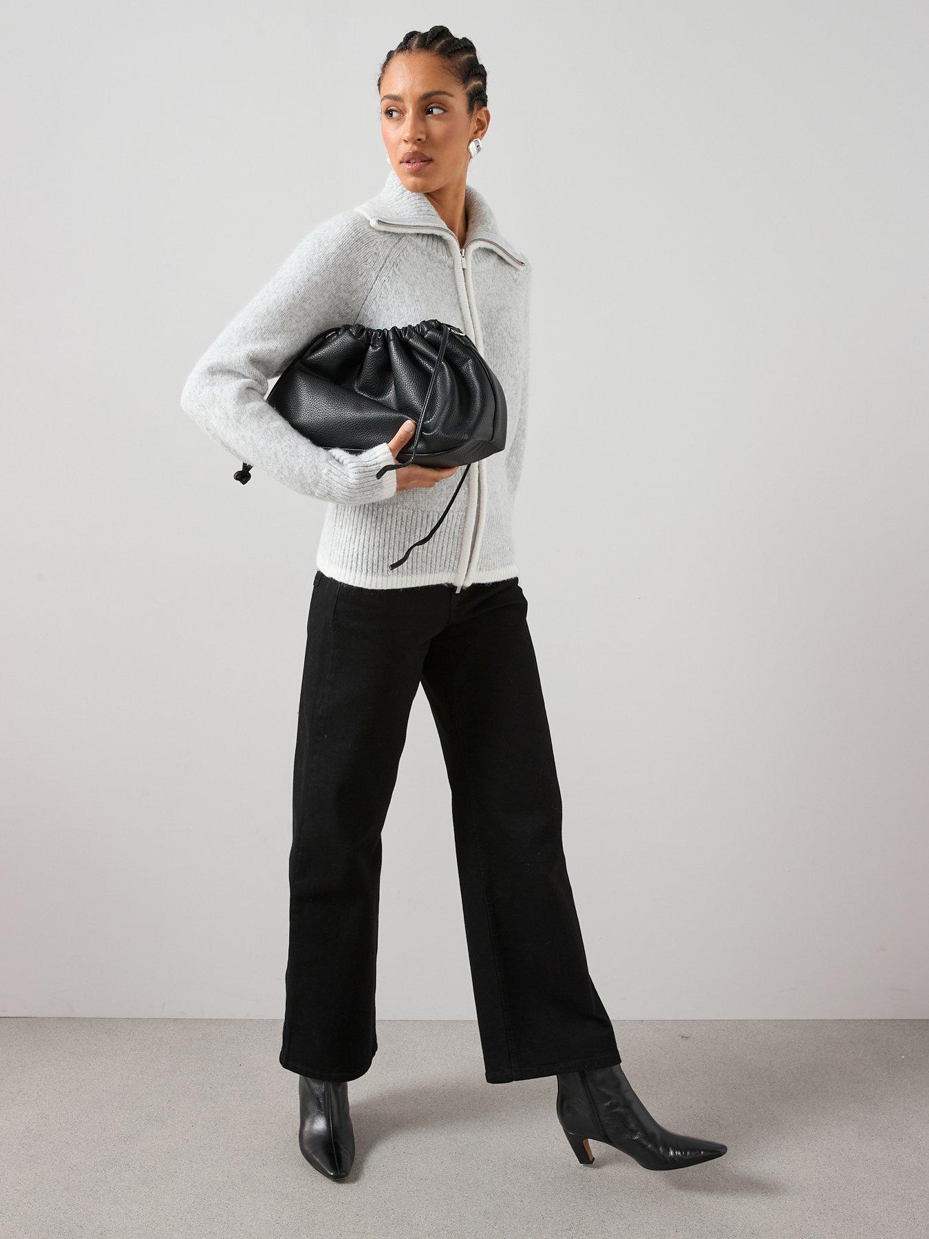 the-very-collection-contrast-zip-through-knitted-cardigan-greyback