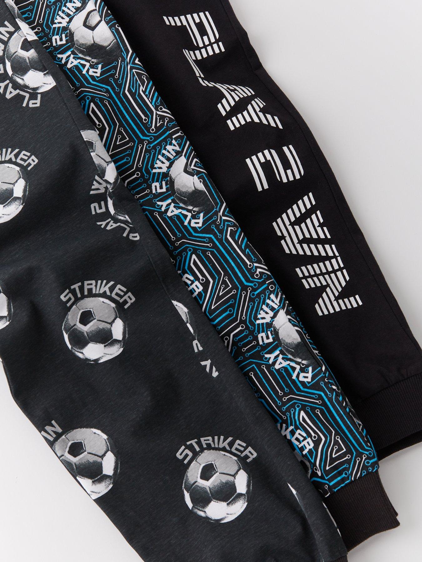 the-very-collection-boys-3-pack-football-pyjamas-multidetail
