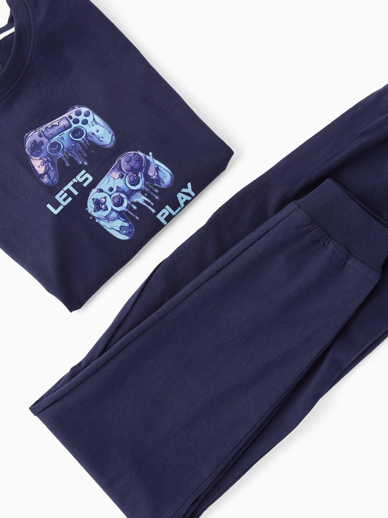 the-very-collection-boys-gaming-lets-play-graphic-pyjamas-navyoutfit