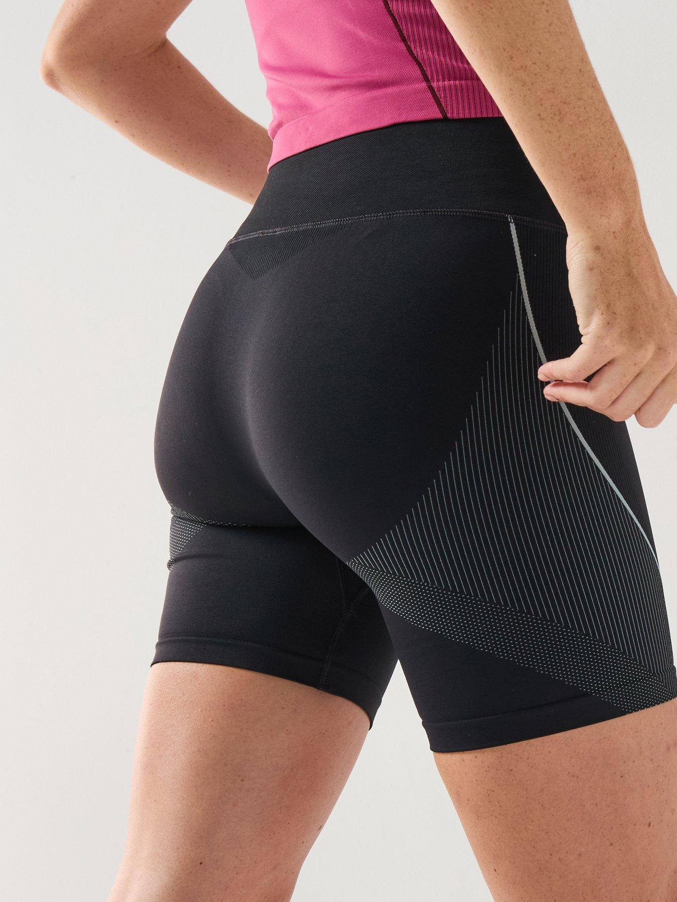 Image 2 of 6 of UNDER ARMOUR Womens Training Vanish Seamless Shorts - Black