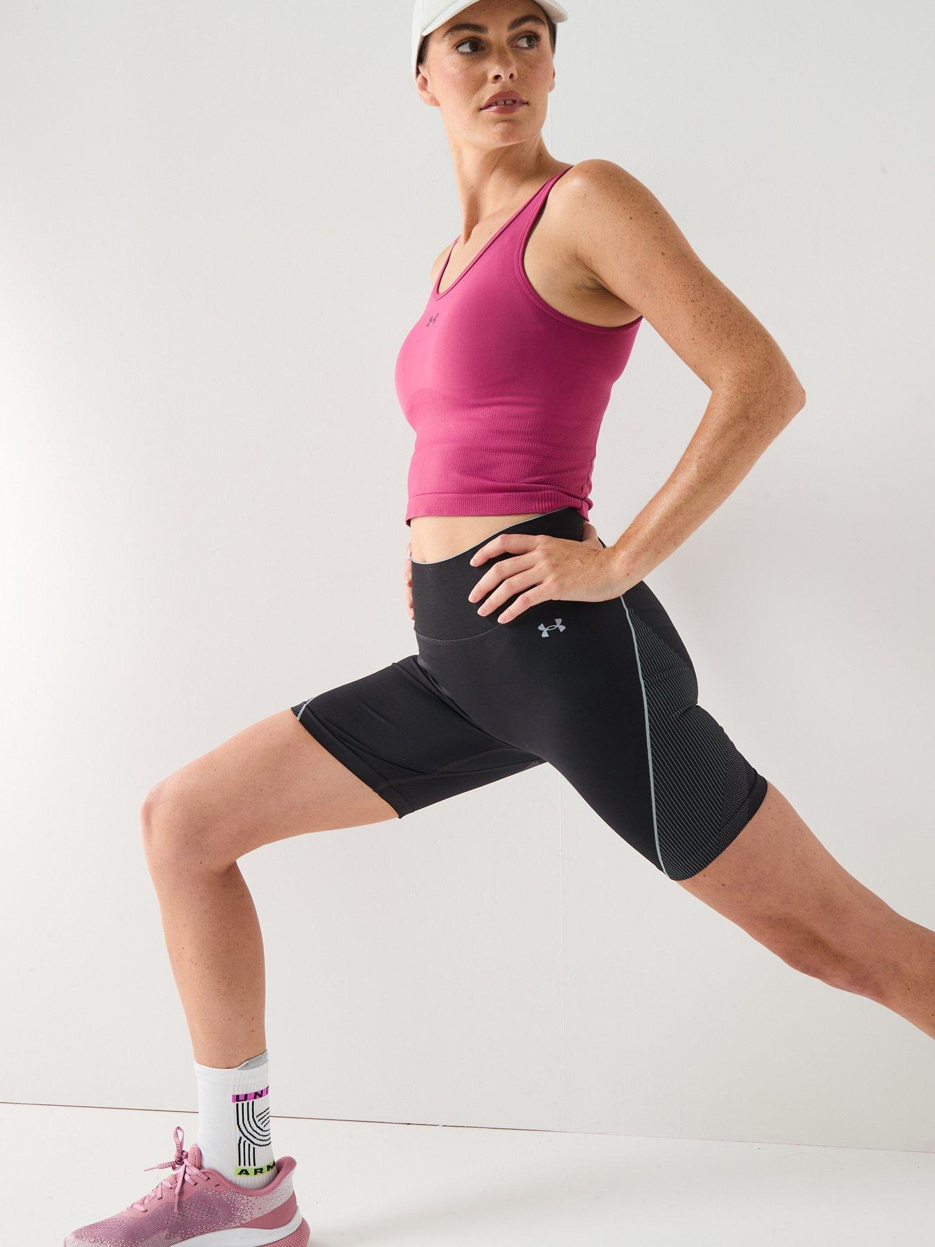 Image 6 of 6 of UNDER ARMOUR Womens Training Vanish Seamless Shorts - Black