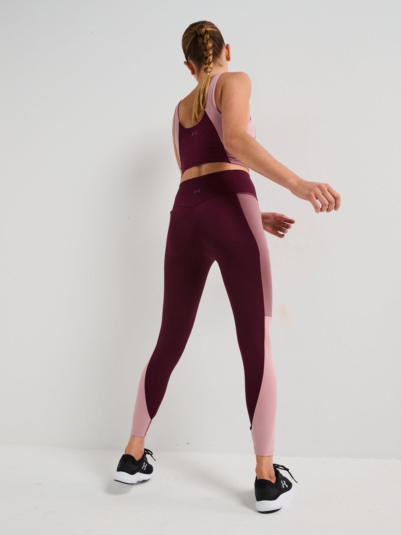 Image 6 of 6 of UNDER ARMOUR Womens Training Meridian Colourblock Tank - Burgundy