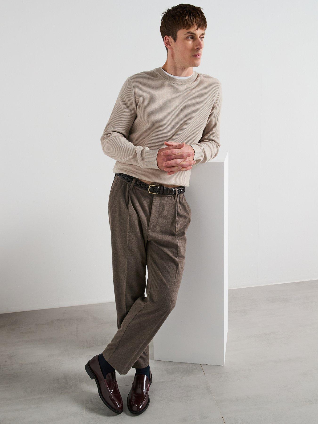 Image 3 of 6 of Mango Antigua Knitted Jumper - Navy