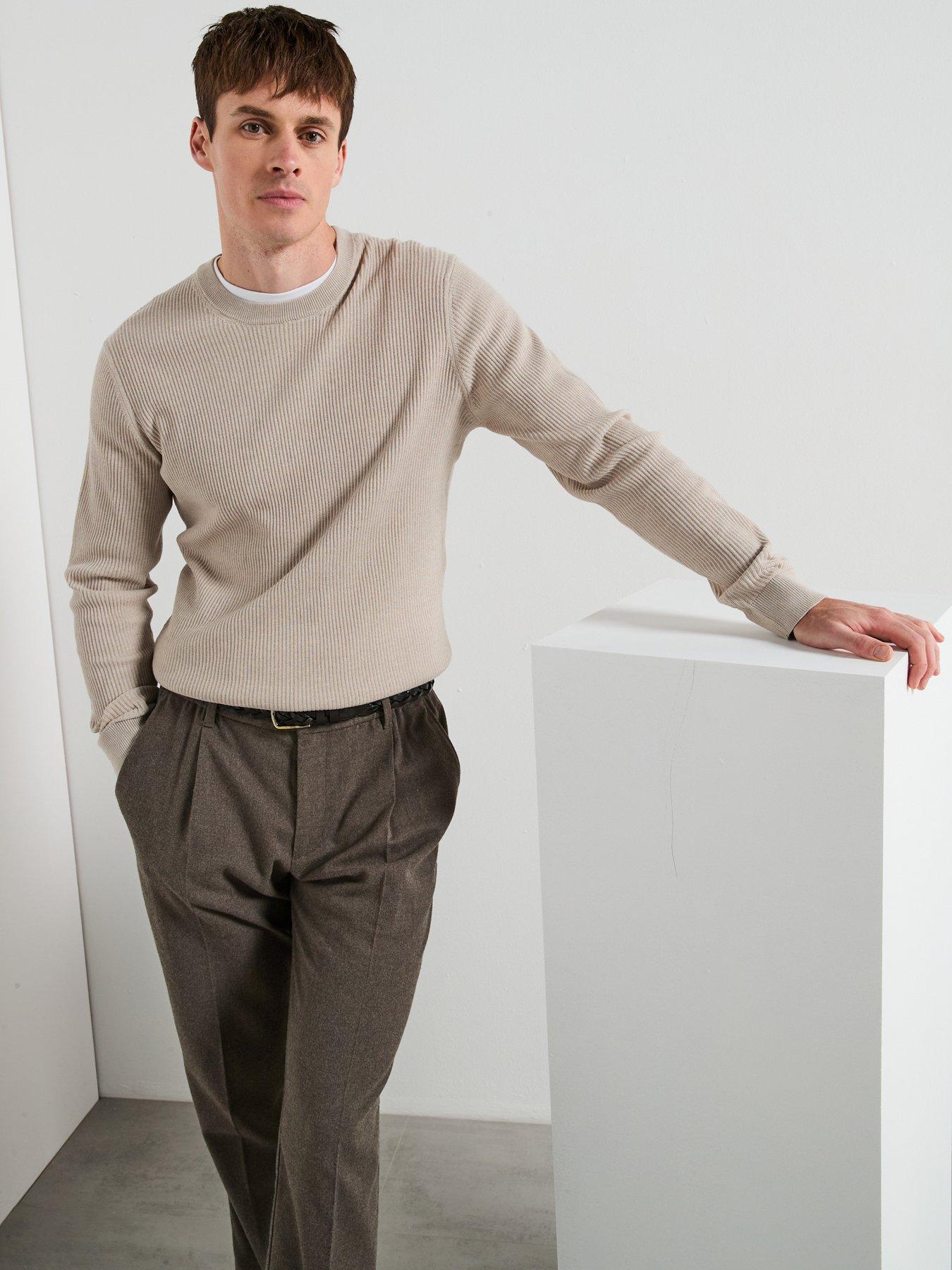 Image 4 of 6 of Mango Antigua Knitted Jumper - Navy