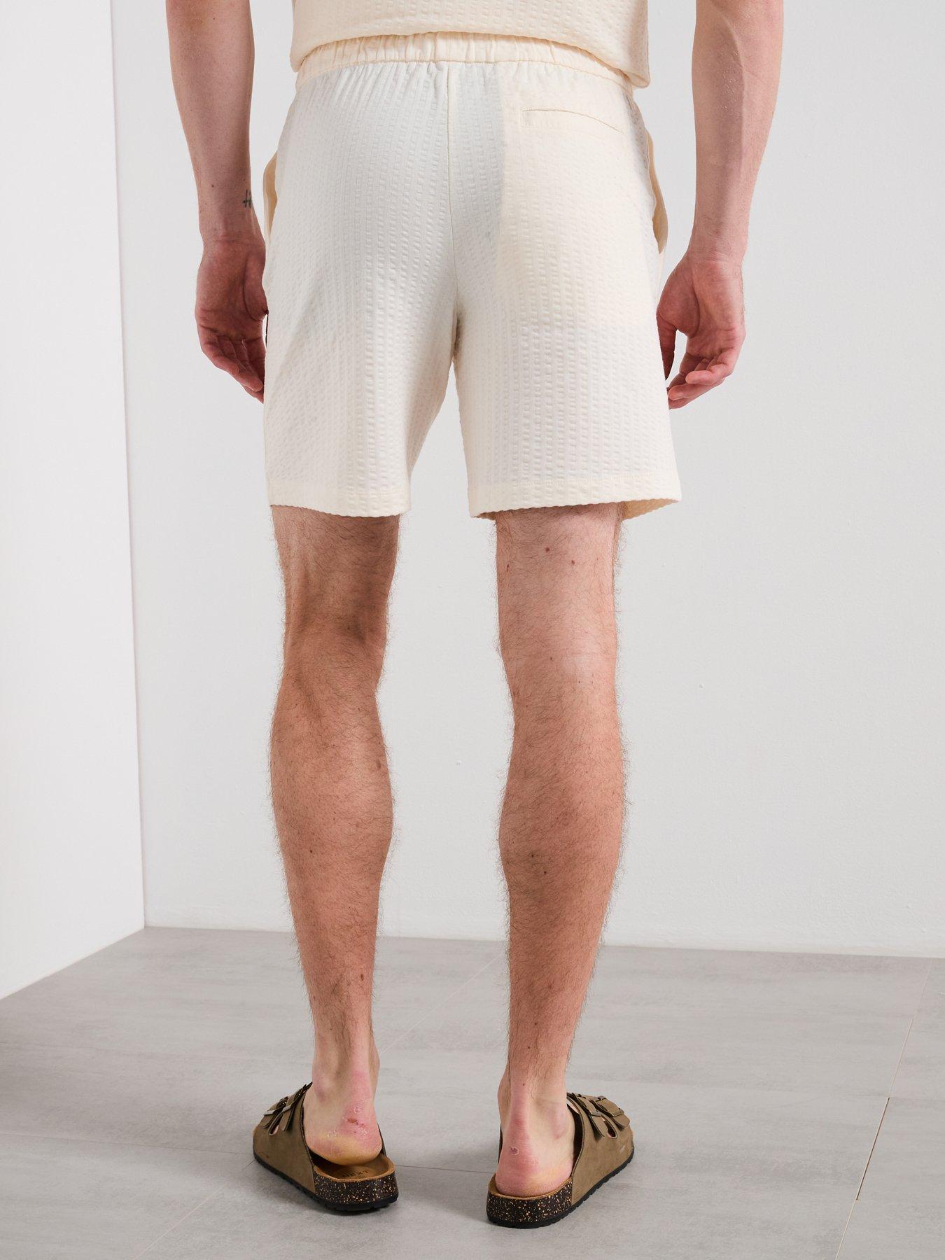 mango-sershort-textured-shorts-light-beigestillFront