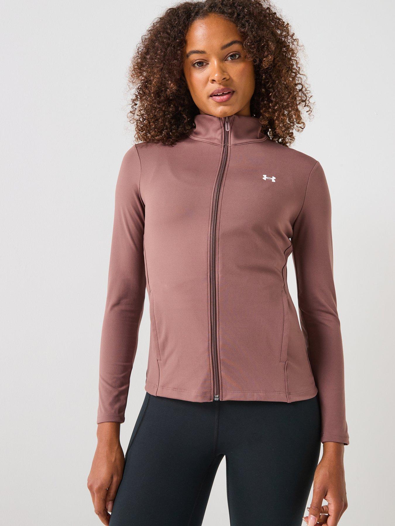 UNDER ARMOUR Womens Training Motion Jacket - Brown