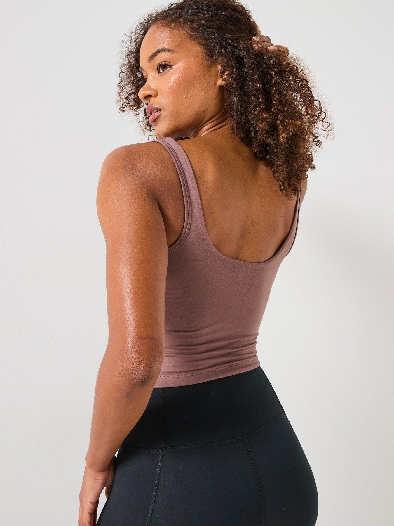 under-armour-womens-training-motion-tank-brownstillFront