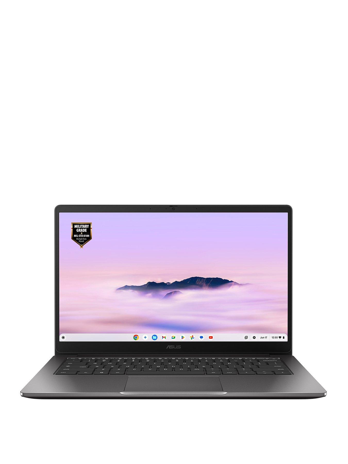 undefined ASUS Chromebook Plus - 14in FHD - Intel Core i3 - 8GB - 256GB - Grey