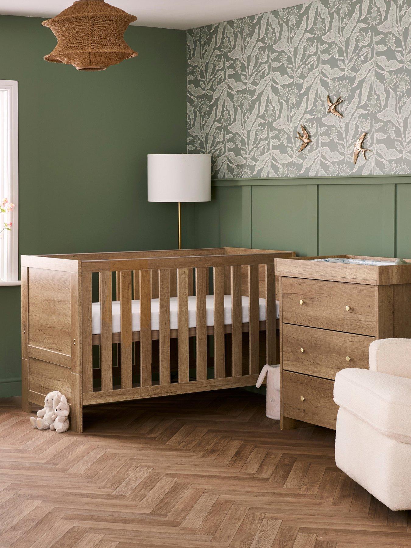 Obaby Nika 2 Piece Room Set - Oak