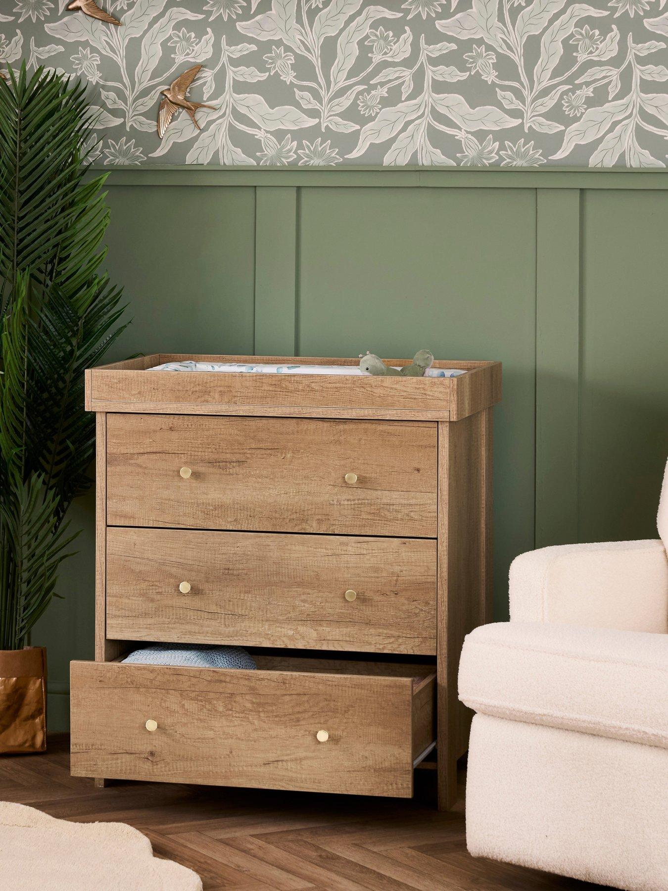 Image of Obaby Nika Changing Unit - Oak