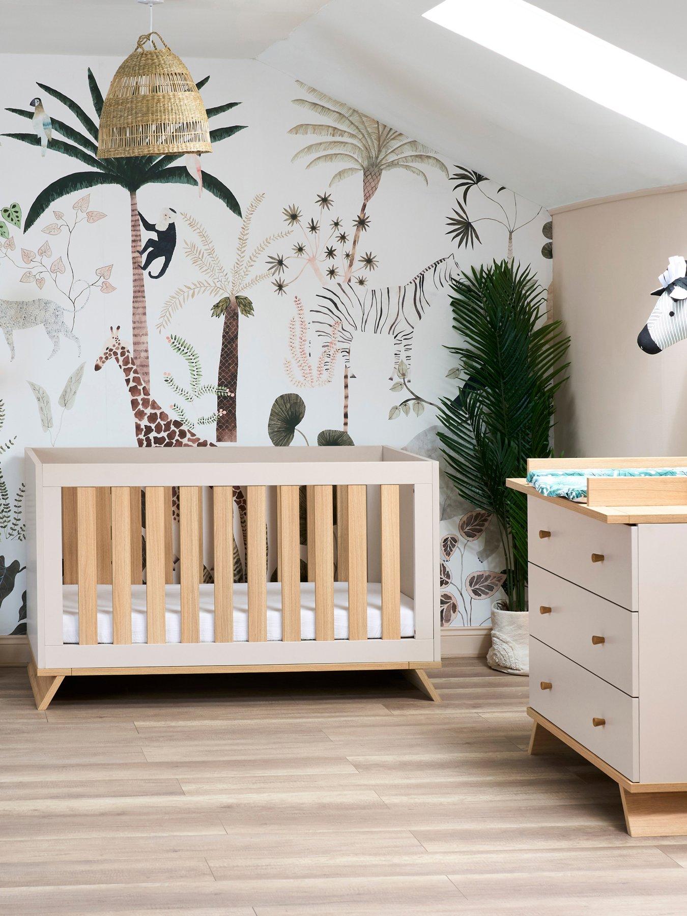 Image of Obaby Thea 2 Piece Room Set - Latte