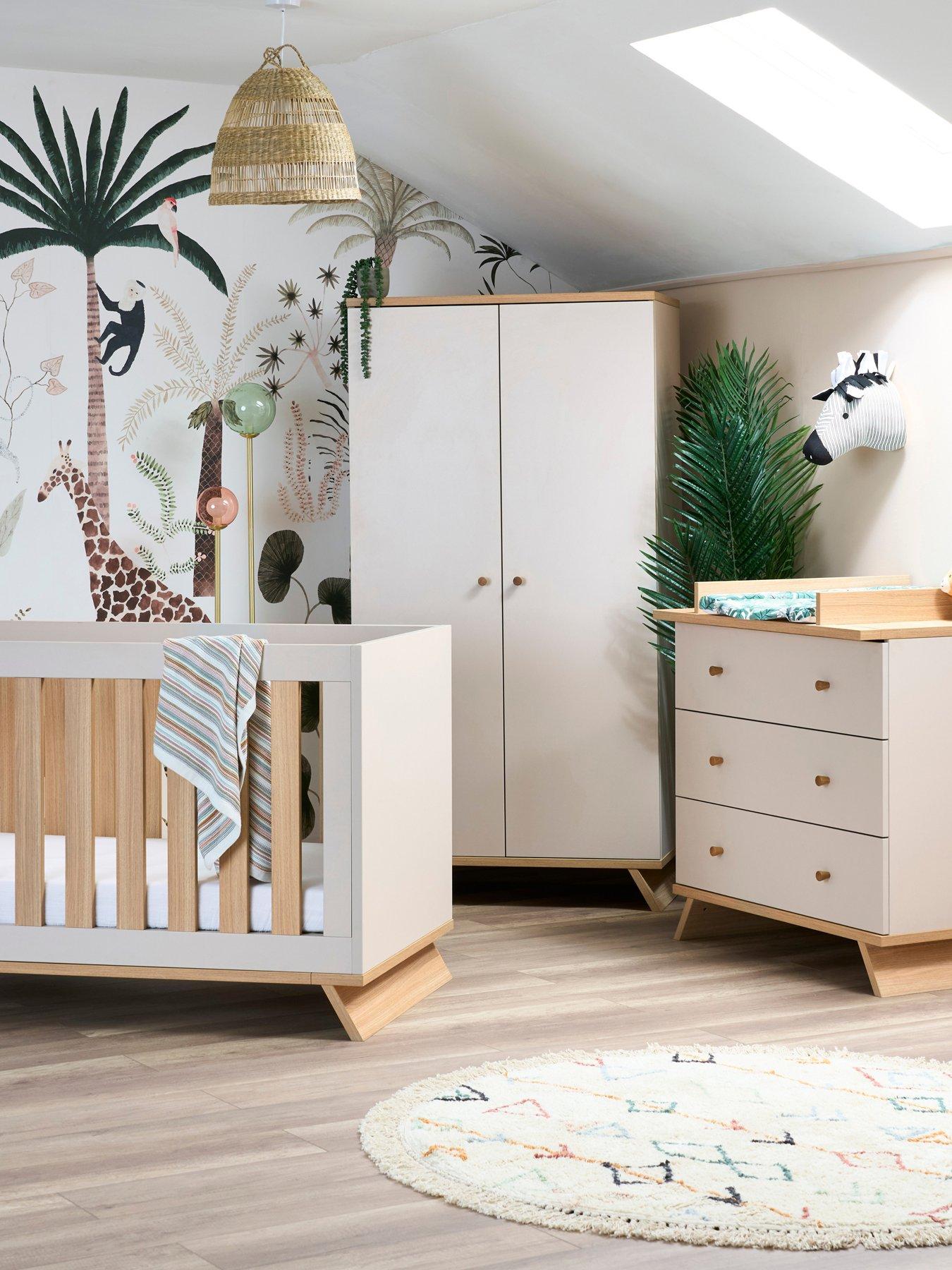 Image of Obaby Thea 3 piece Room Set - Latte
