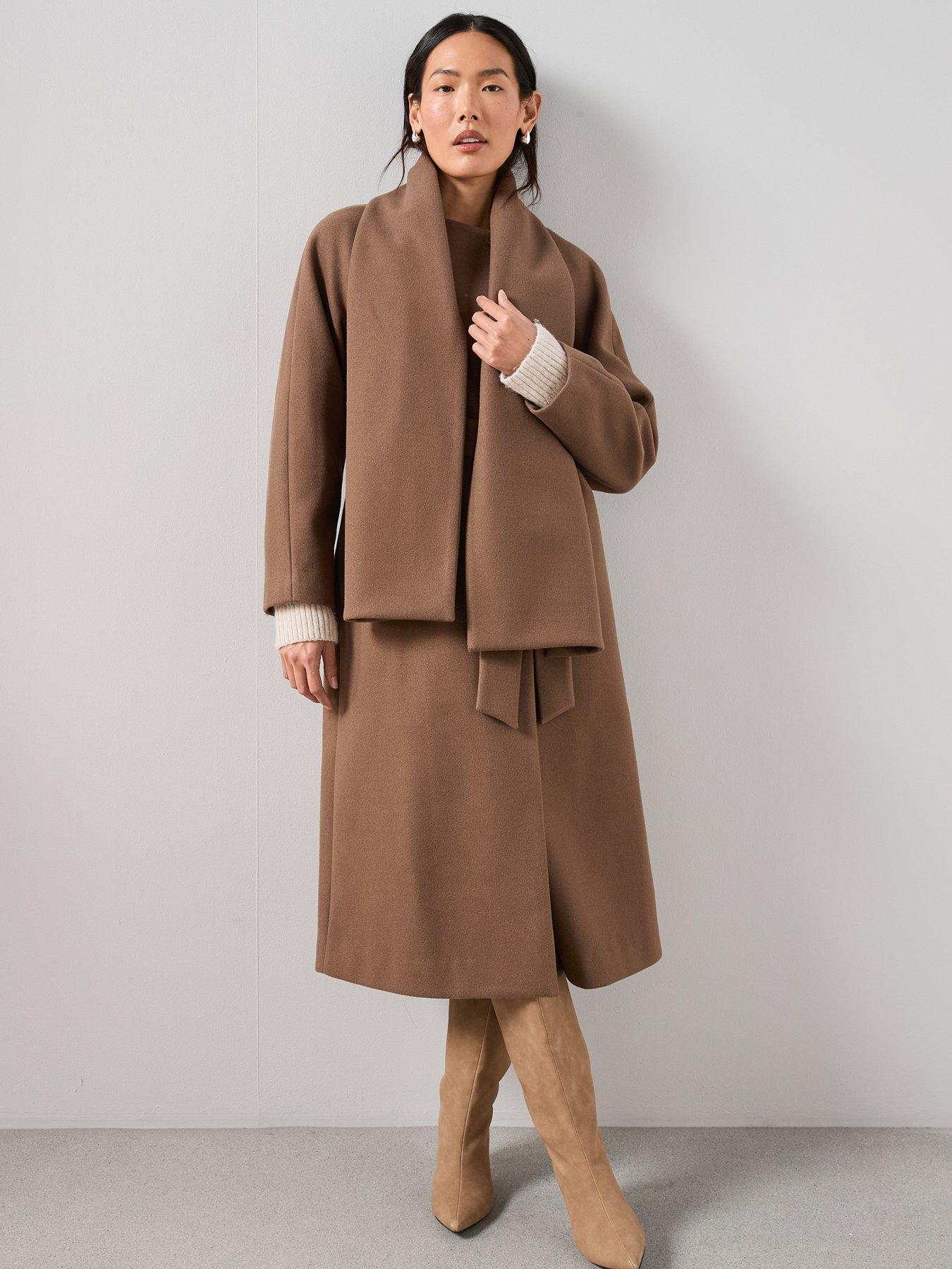 the-very-collection-longline-double-breasted-scarf-coat-beigefront