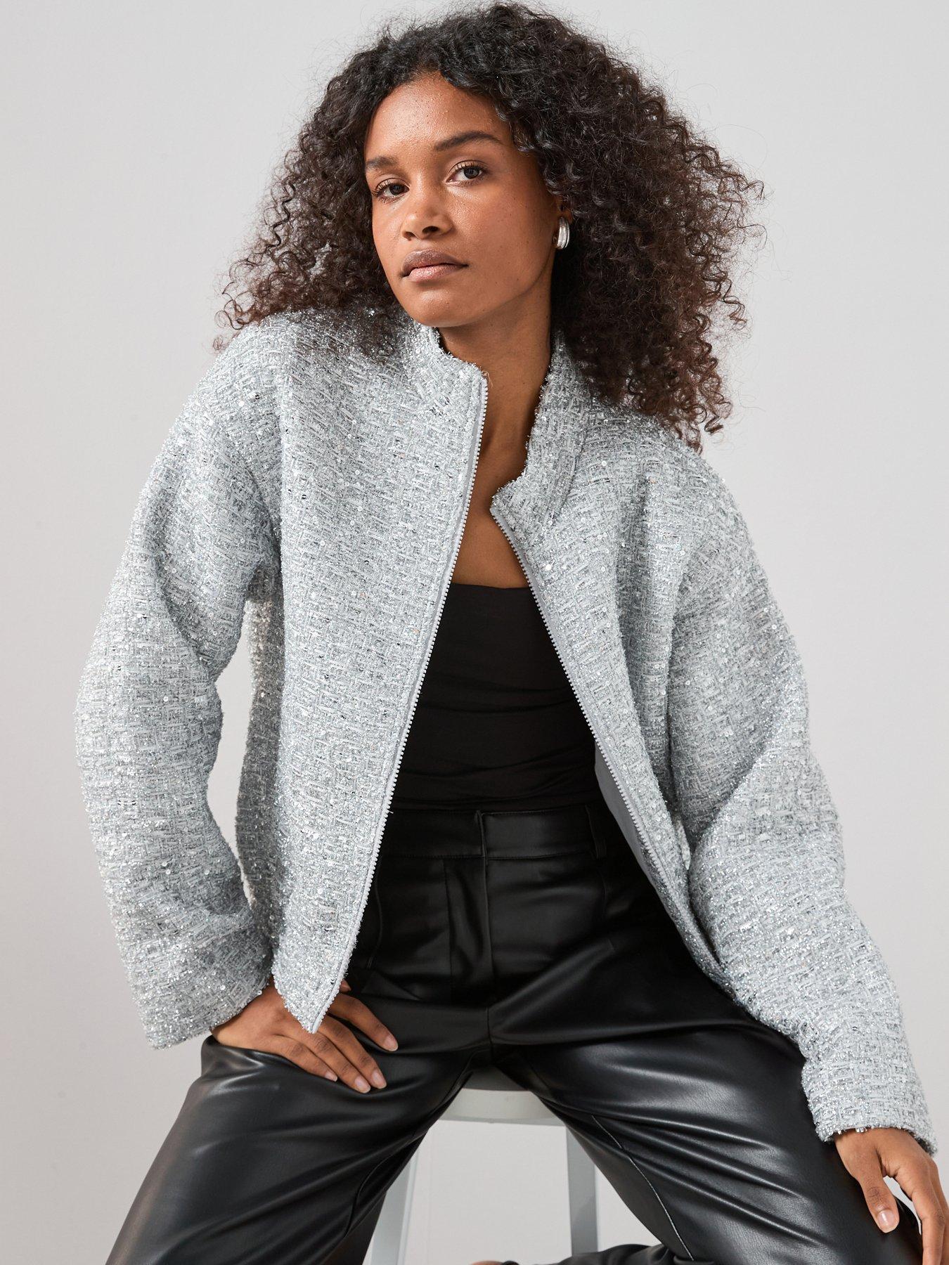 the-very-collection-sequin-detail-bomber-jacket-grey