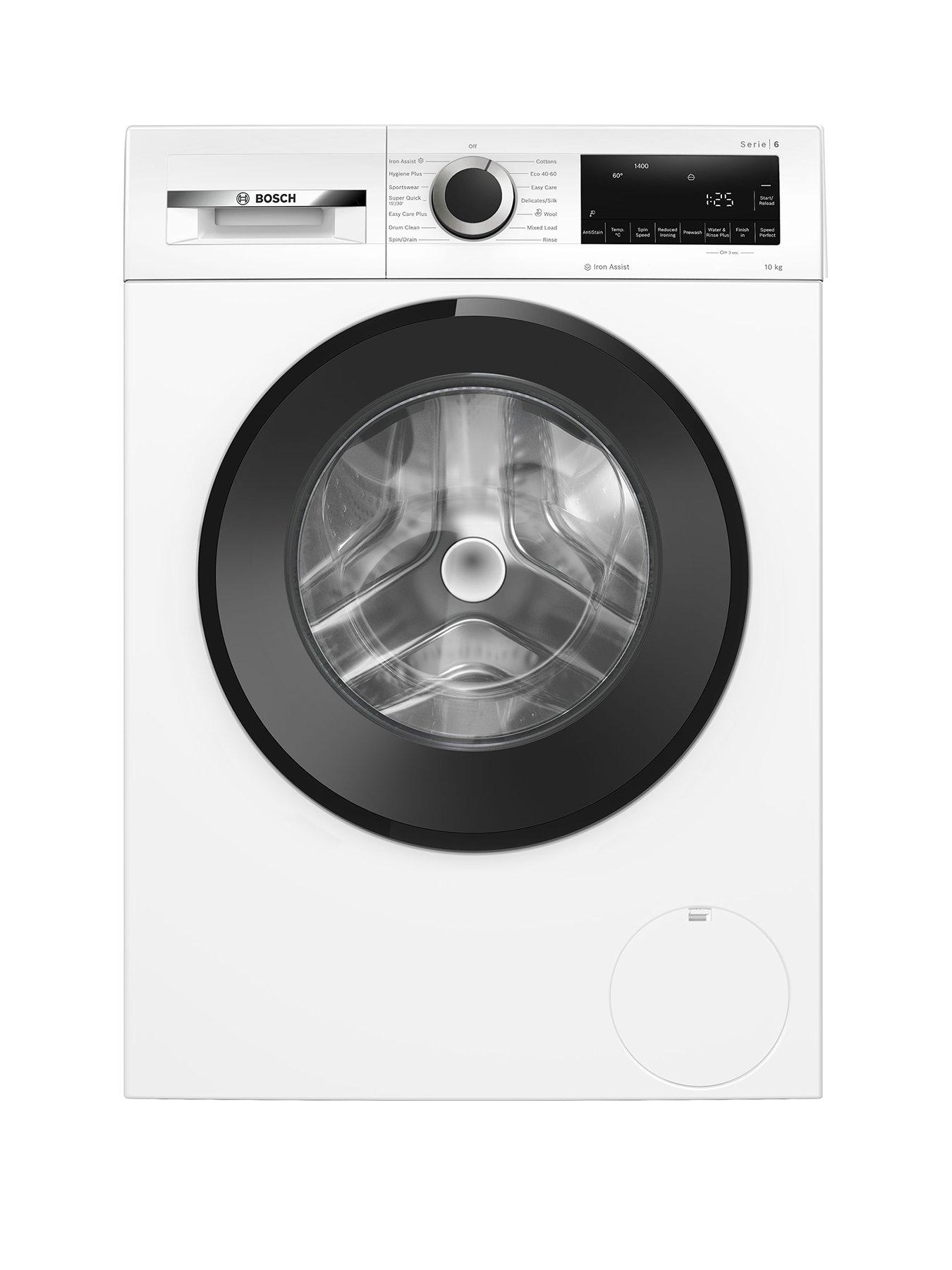 Bosch WGG254Z1GB Capacity 10kg, 1400rpm, Iron Assist, Anti Stain, Active Water Plus, Eco Silence Drive, SpeedPerfect, LED Display, Black door