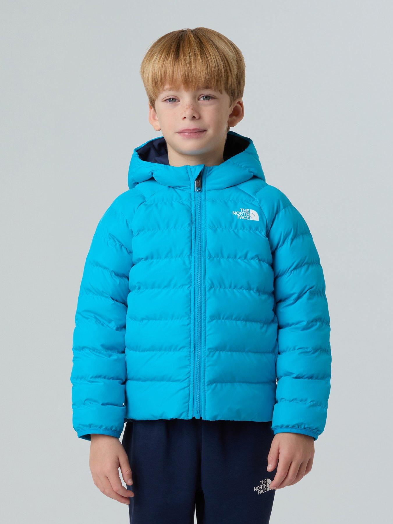 The North Face Kids Reversible Perrito Hooded Jacket - Blue