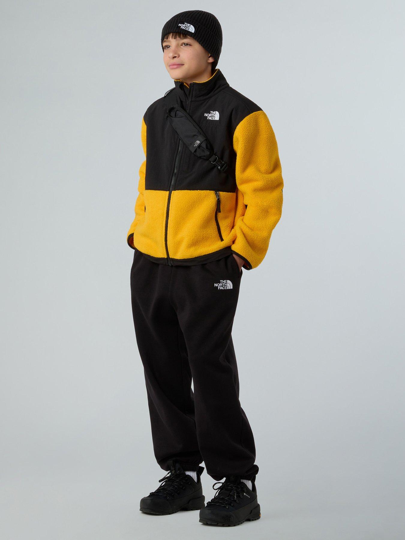 the-north-face-teen-denali-jacket-orangeback