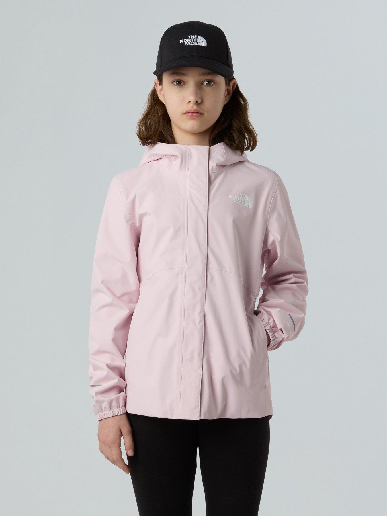 The North Face Girls Antora Rain Jacket - Pink