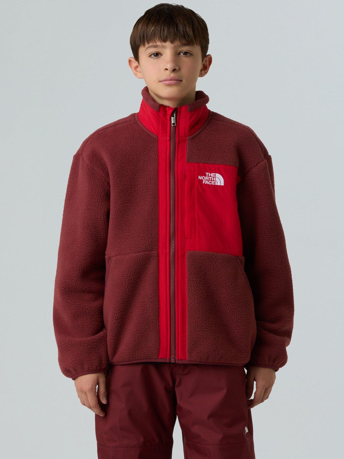 The North Face Boys Yumiori Full Zip Jacket - Red
