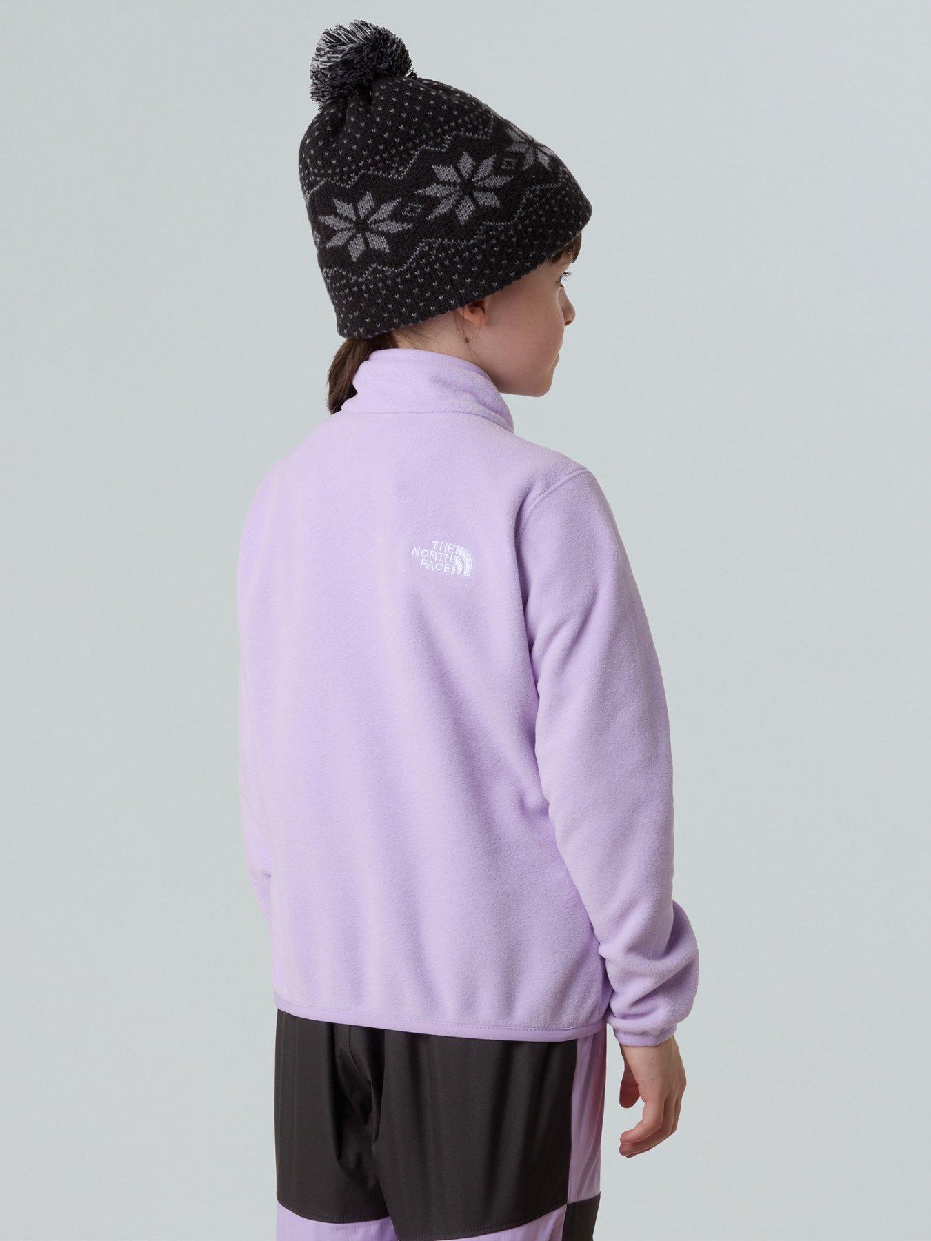 the-north-face-kid-glacier-14-zip-pullover-purplestillFront