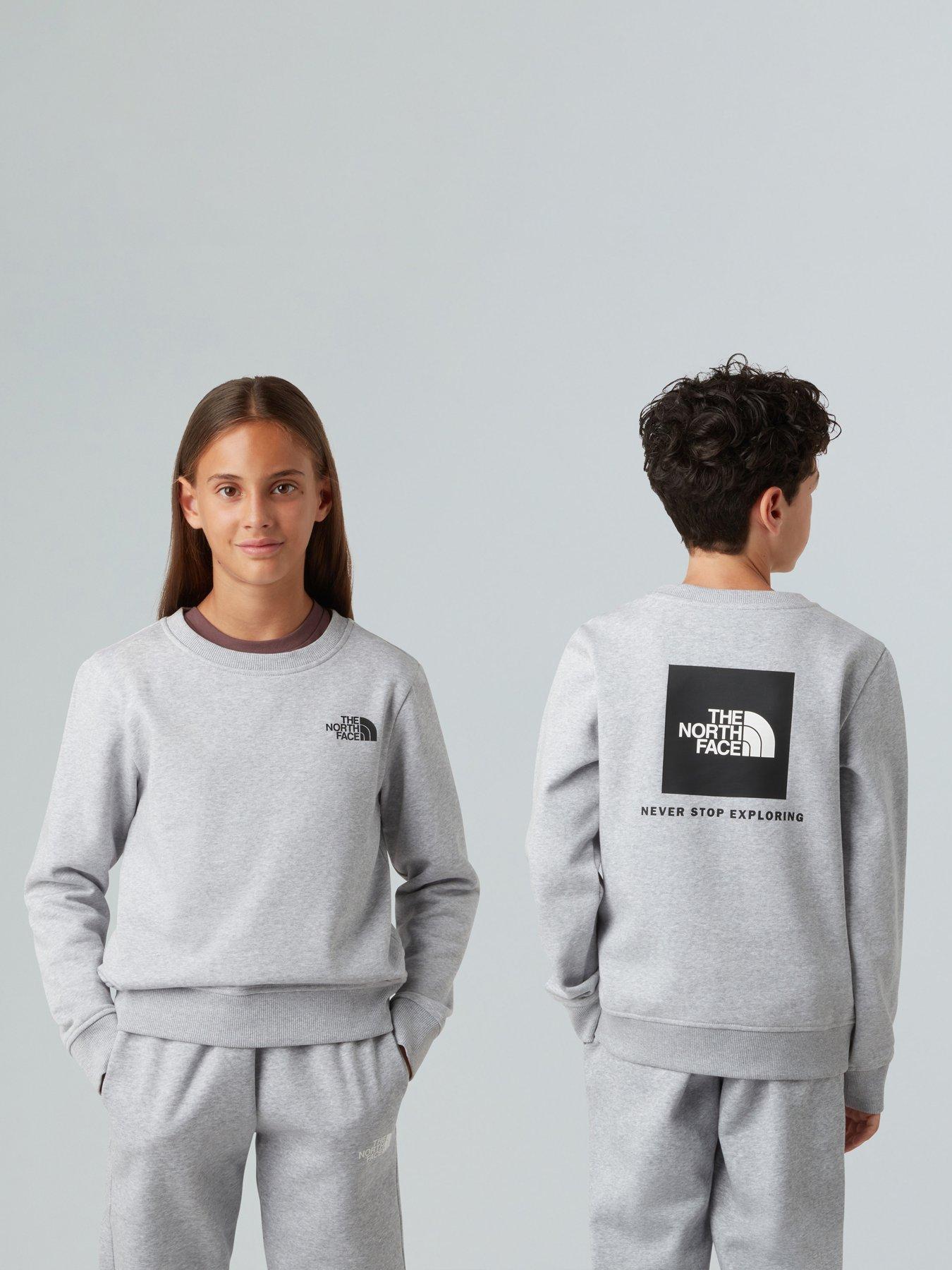 The North Face Teen Box Nse Regular Crew - Grey