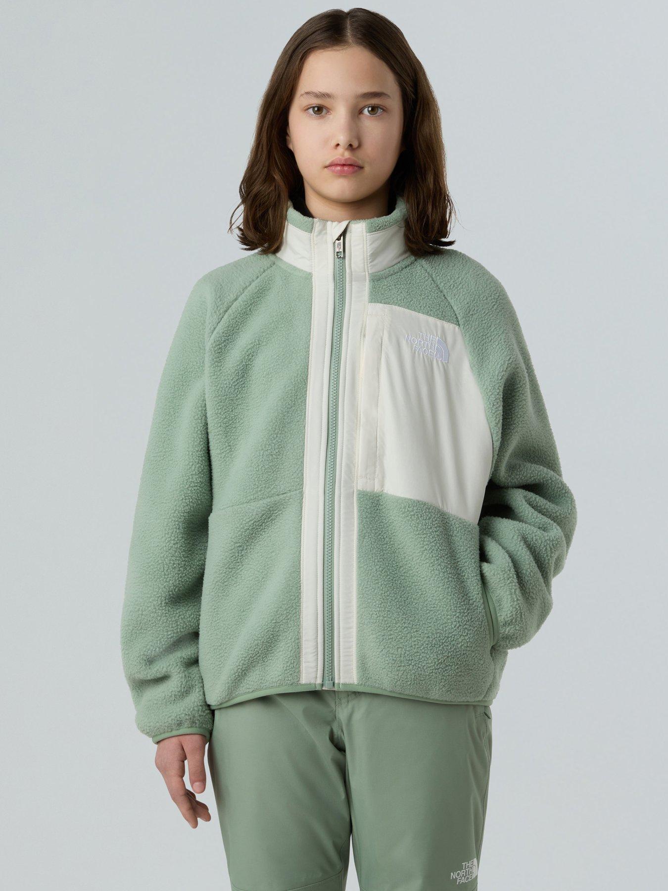 the-north-face-girls-yumiori-full-zip-jacket-green