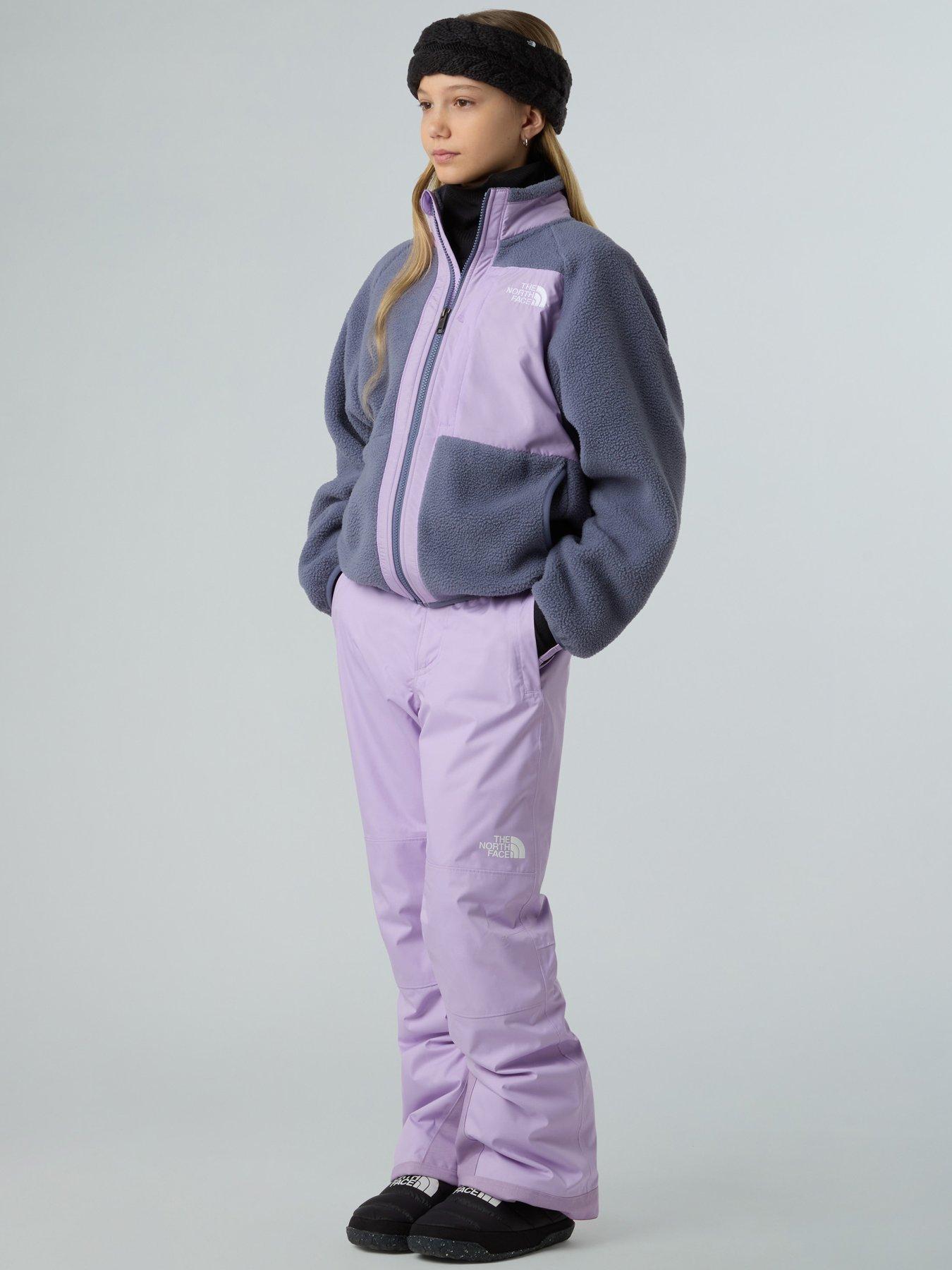 Image 5 of 6 of The North Face Girls Yumiori Full Zip Jacket - Grey