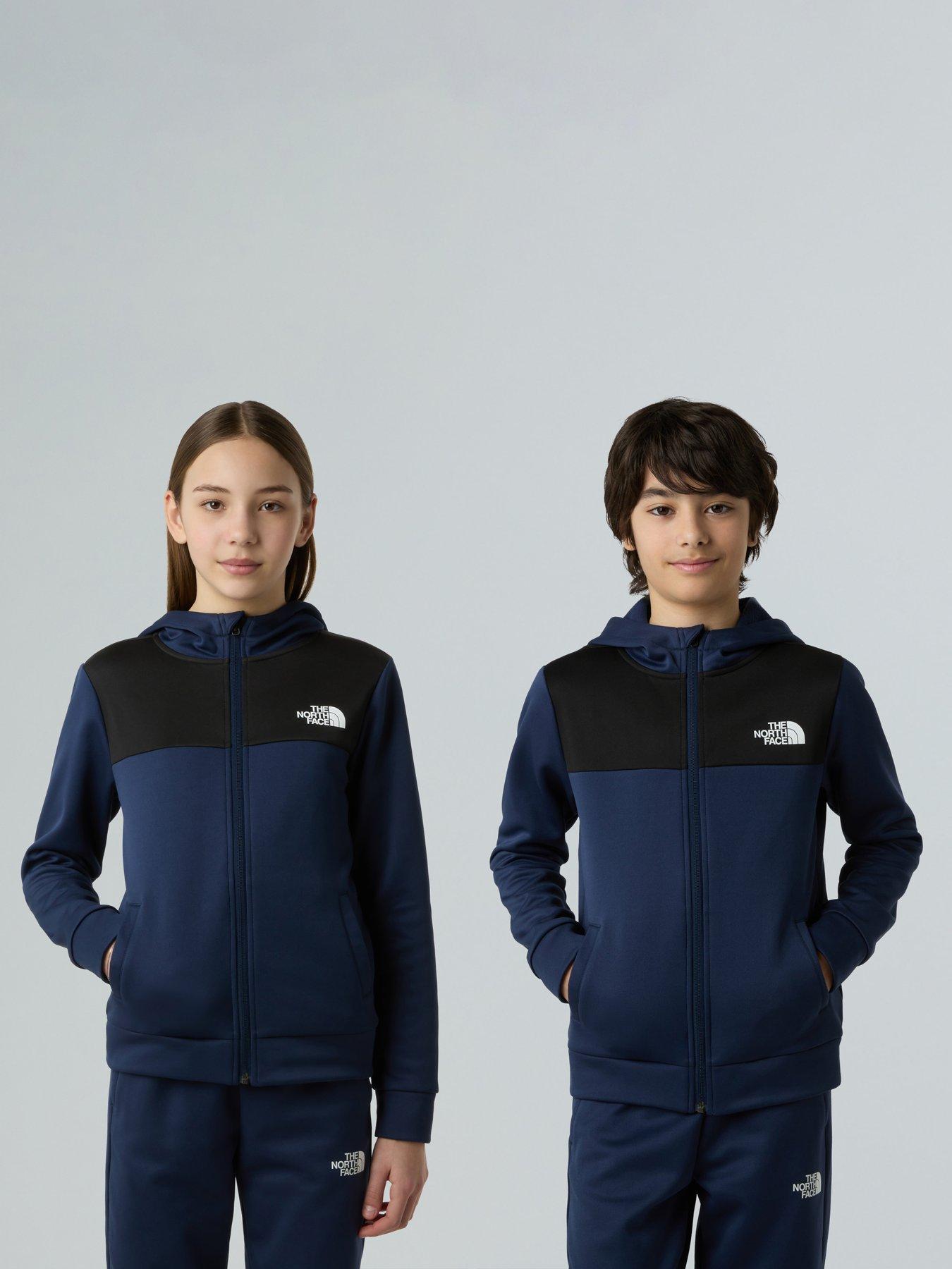 The North Face Teen Reaxion Full Zip Hoodie - Navy