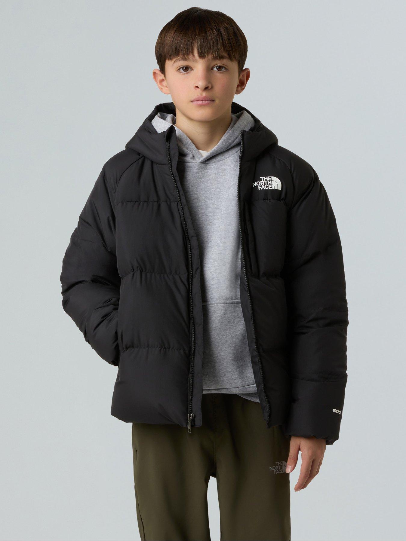 the-north-face-boys-down-hooded-jacket-blackoutfit